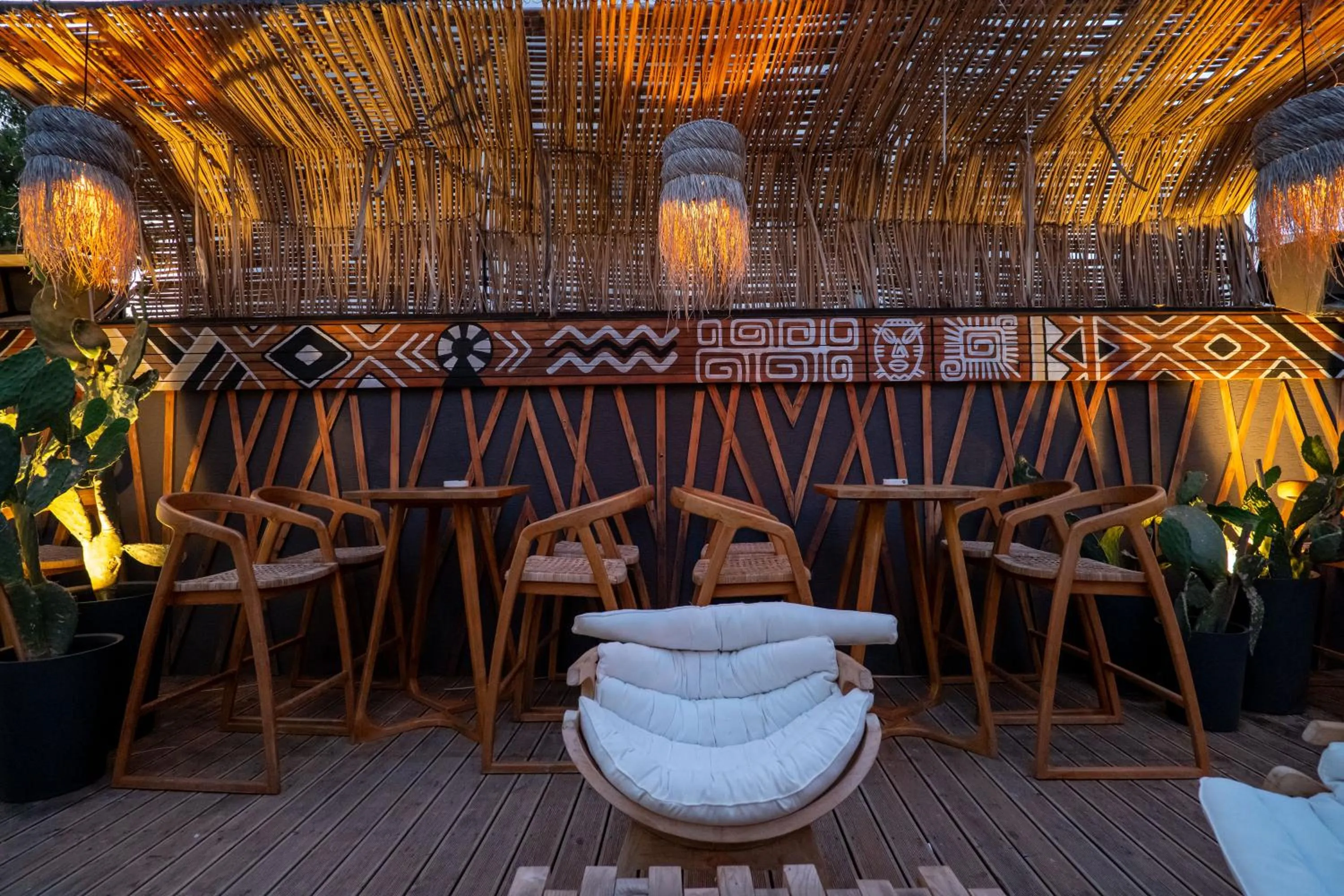 Seating area in Hotel Sejko