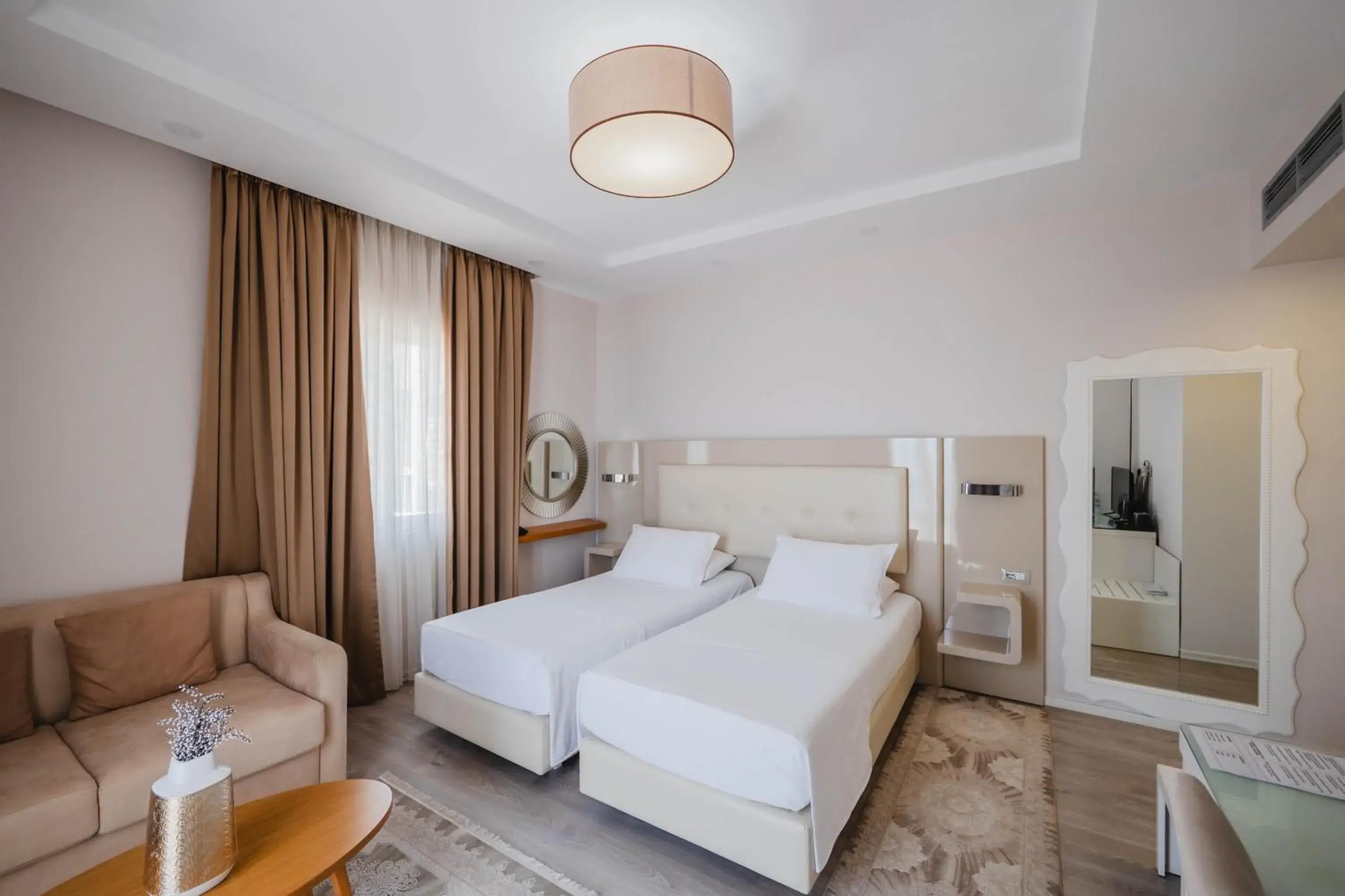 Bed in Hotel Sejko Bed in Hotel Sejko