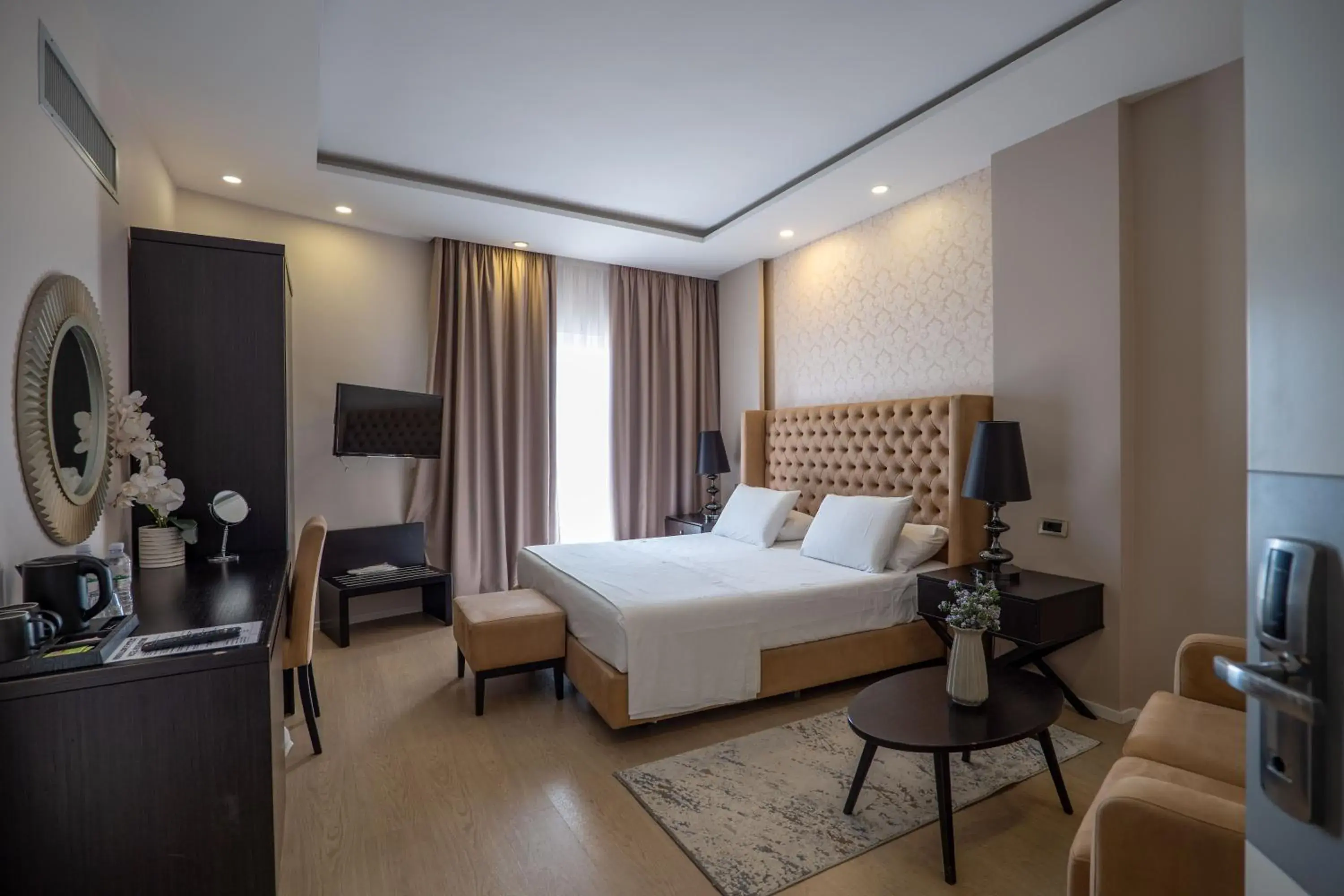 Bed in Hotel Sejko Bed in Hotel Sejko