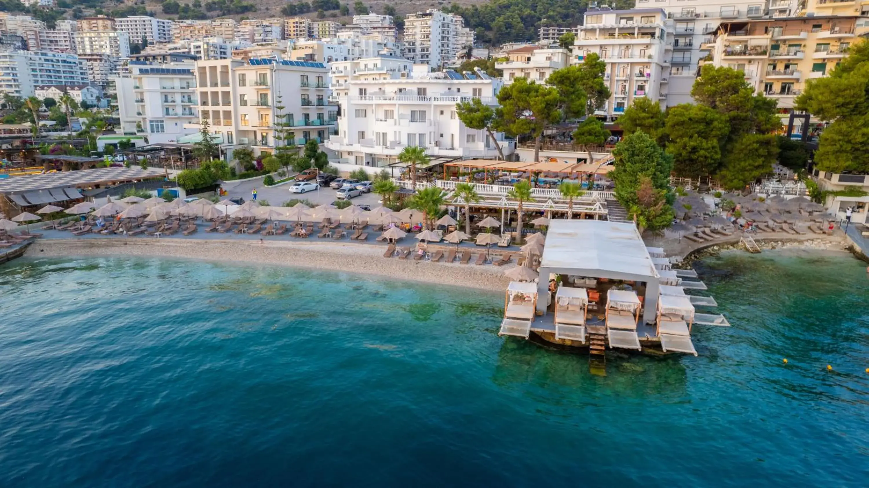 Property building in Hotel Sejko Property building in Hotel Sejko