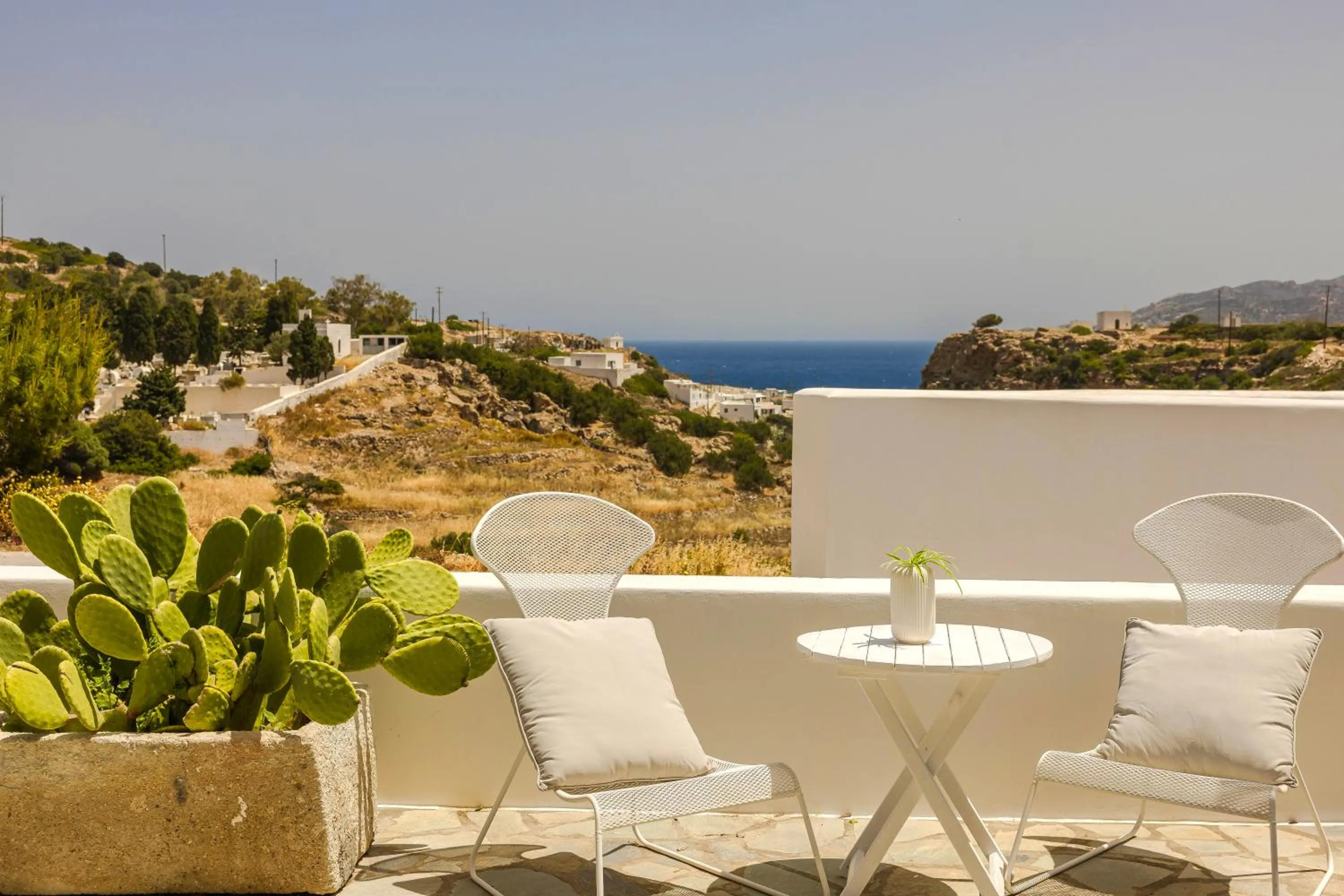 Balcony/Terrace in Milaki Kimolos