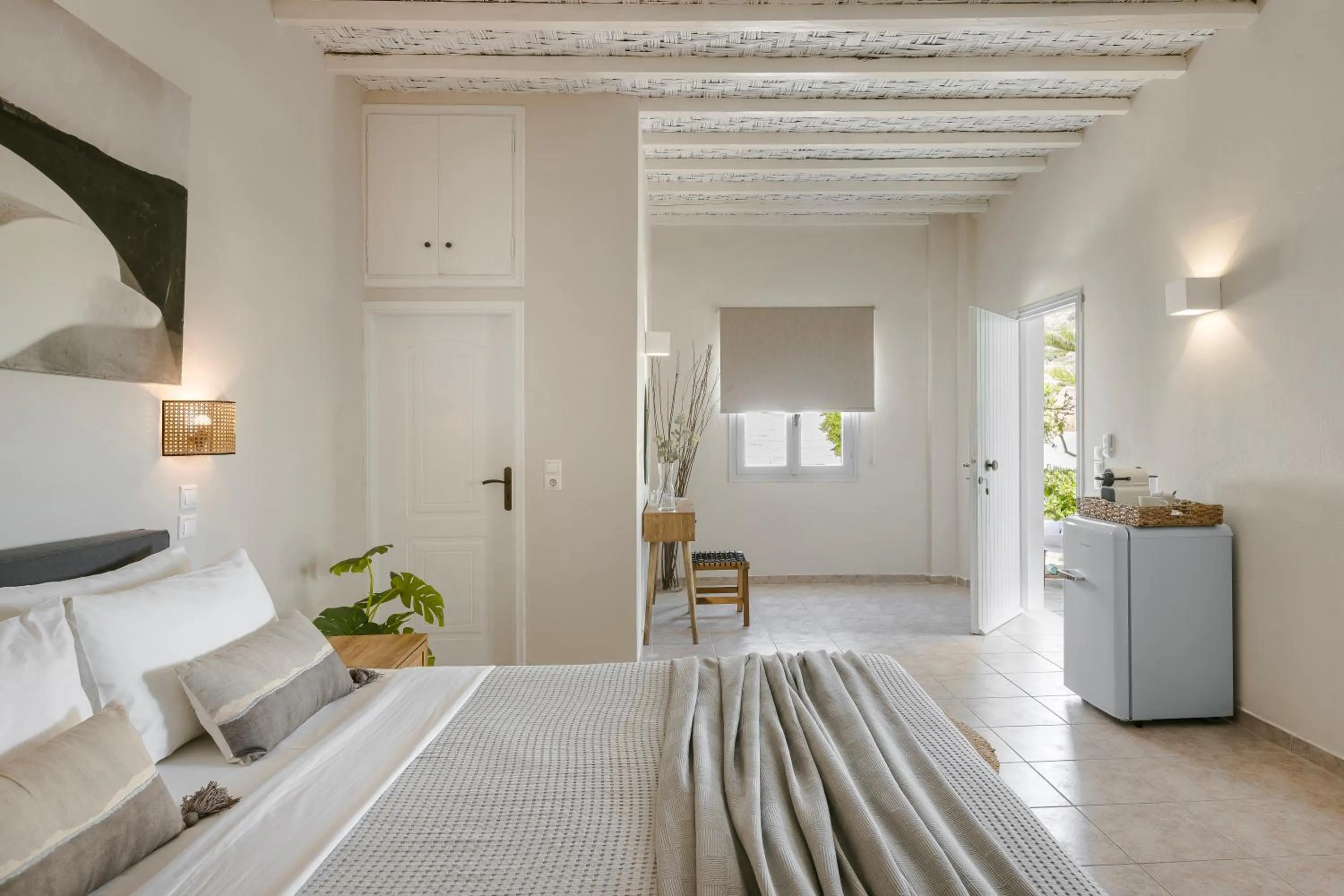 Coffee/tea facilities, Bed in Milaki Kimolos