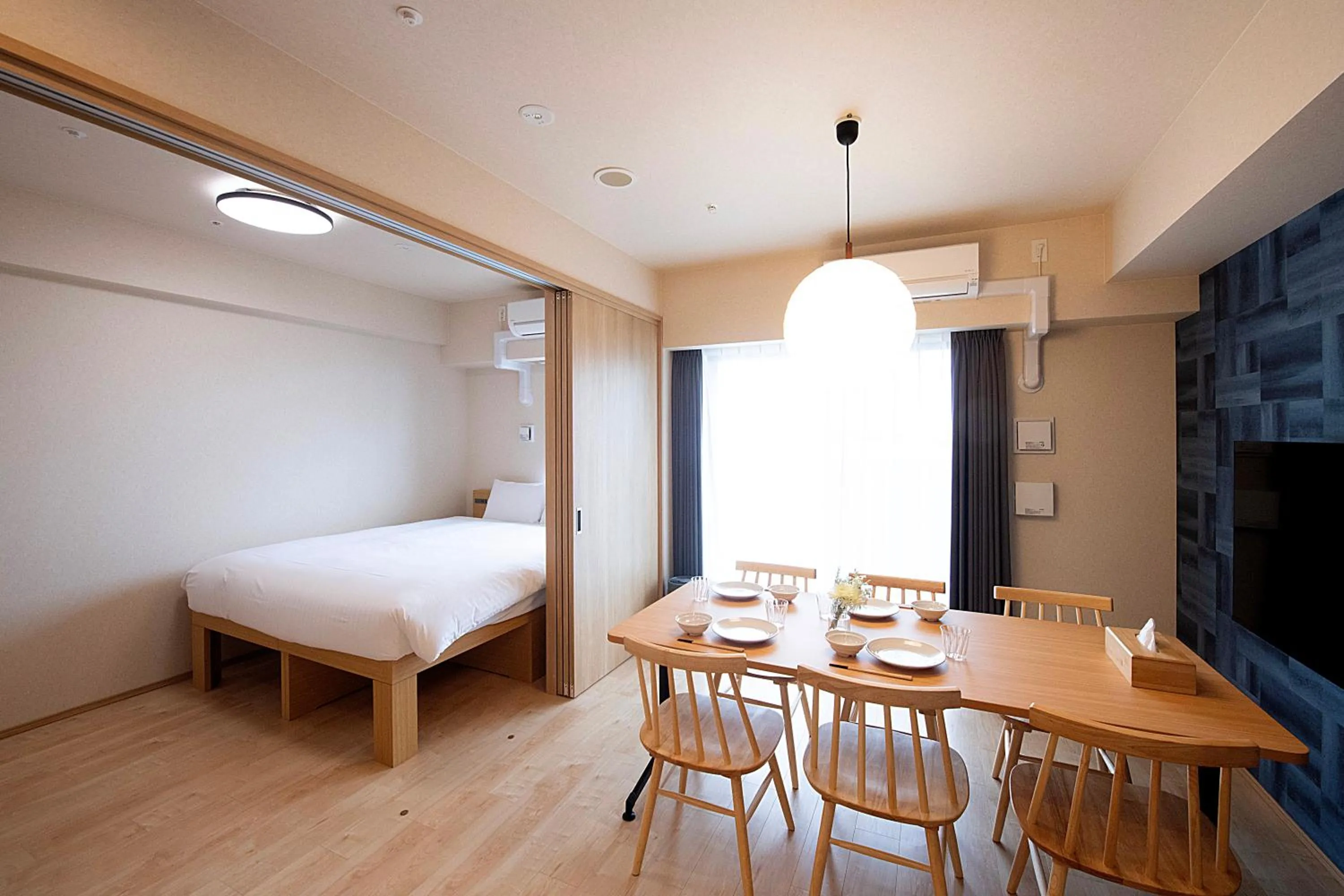 Bed in THE RISE Osaka Universal Bayside