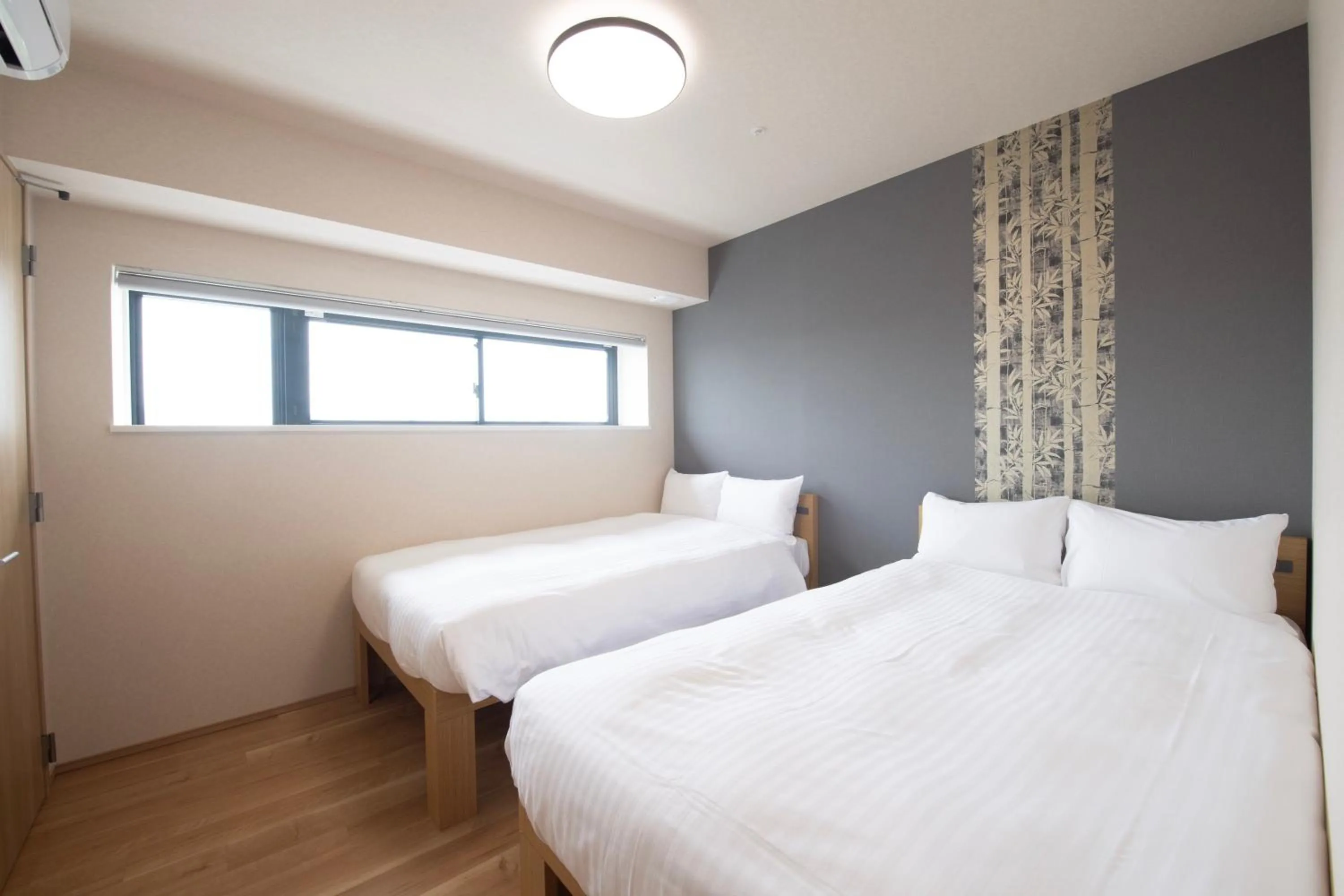 Bed in THE RISE Osaka Universal Bayside