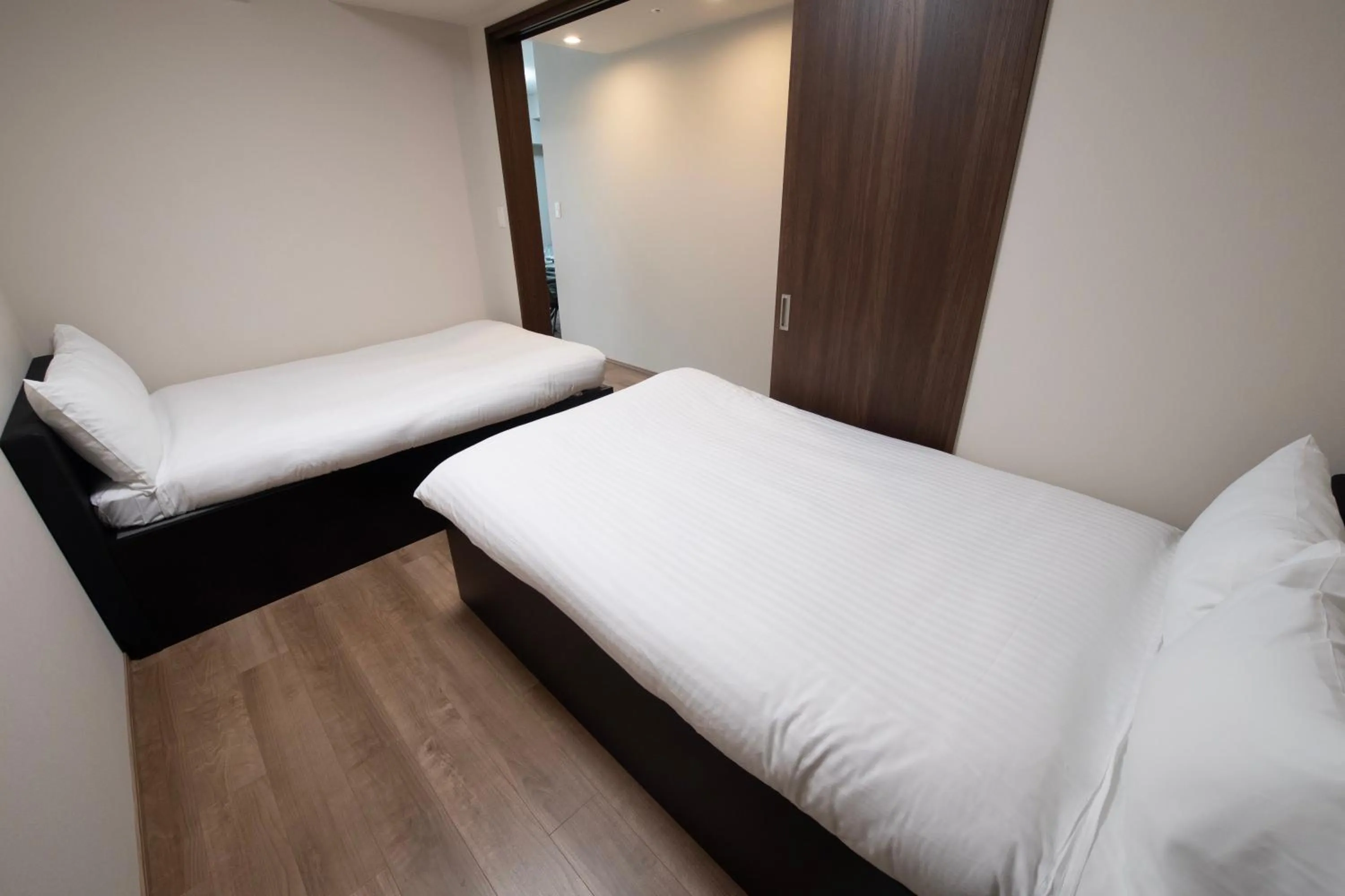 Bed in THE RISE Osaka Universal Bayside