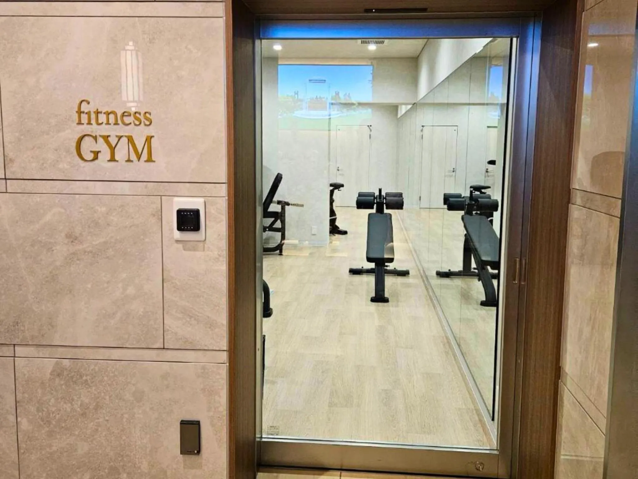 Fitness centre/facilities in THE RISE Osaka Universal Bayside