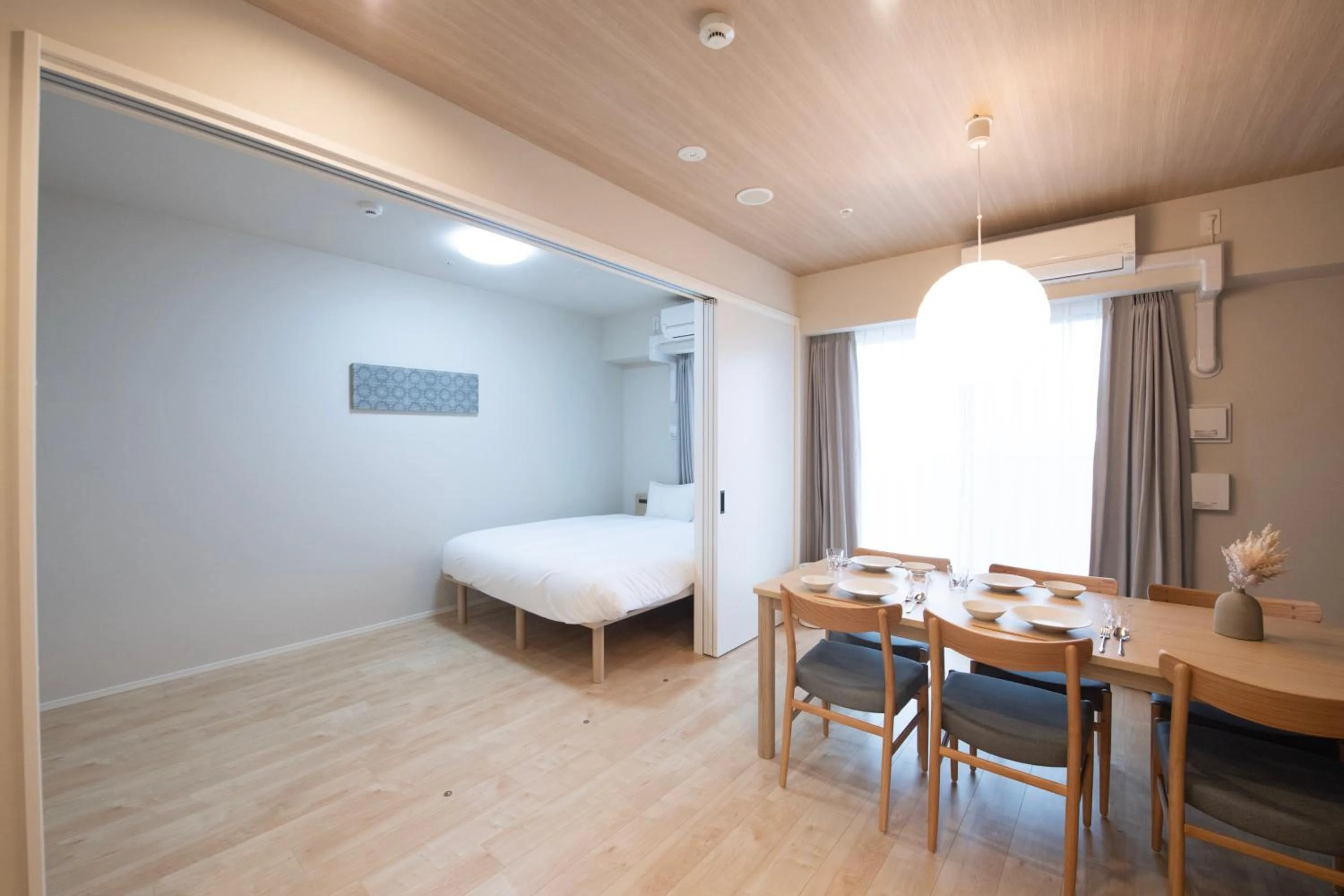Bed in THE RISE Osaka Universal Bayside