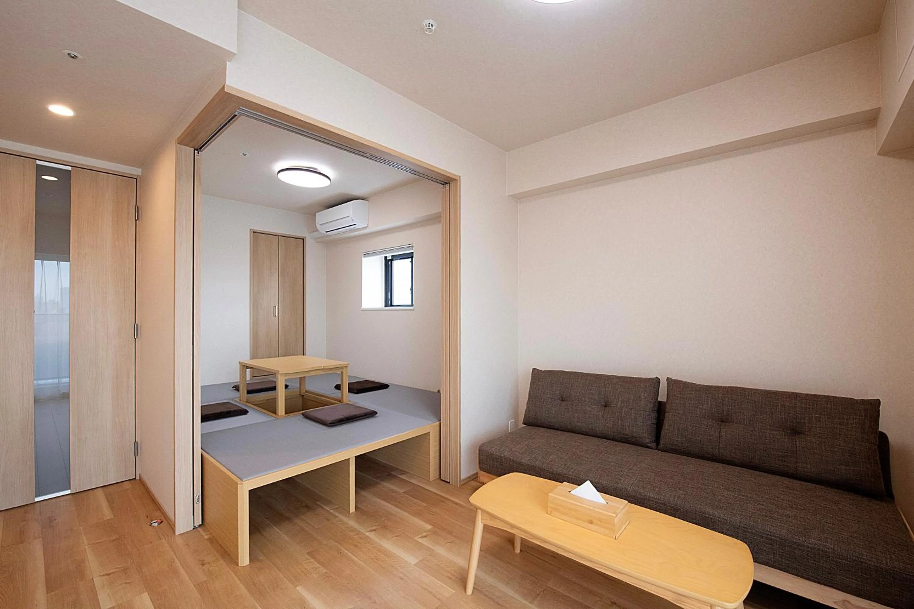 Living room in THE RISE Osaka Universal Bayside