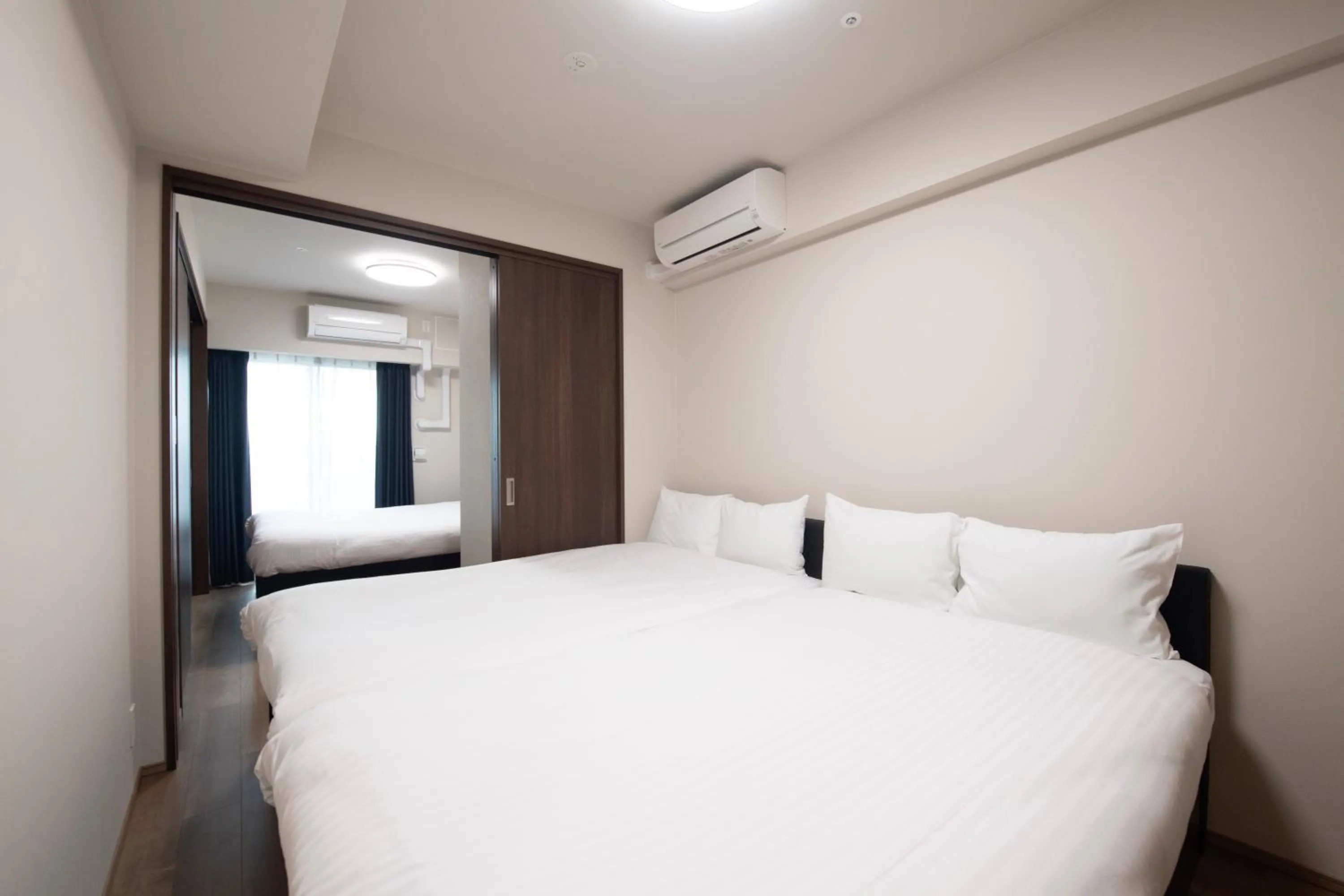Bed in THE RISE Osaka Universal Bayside