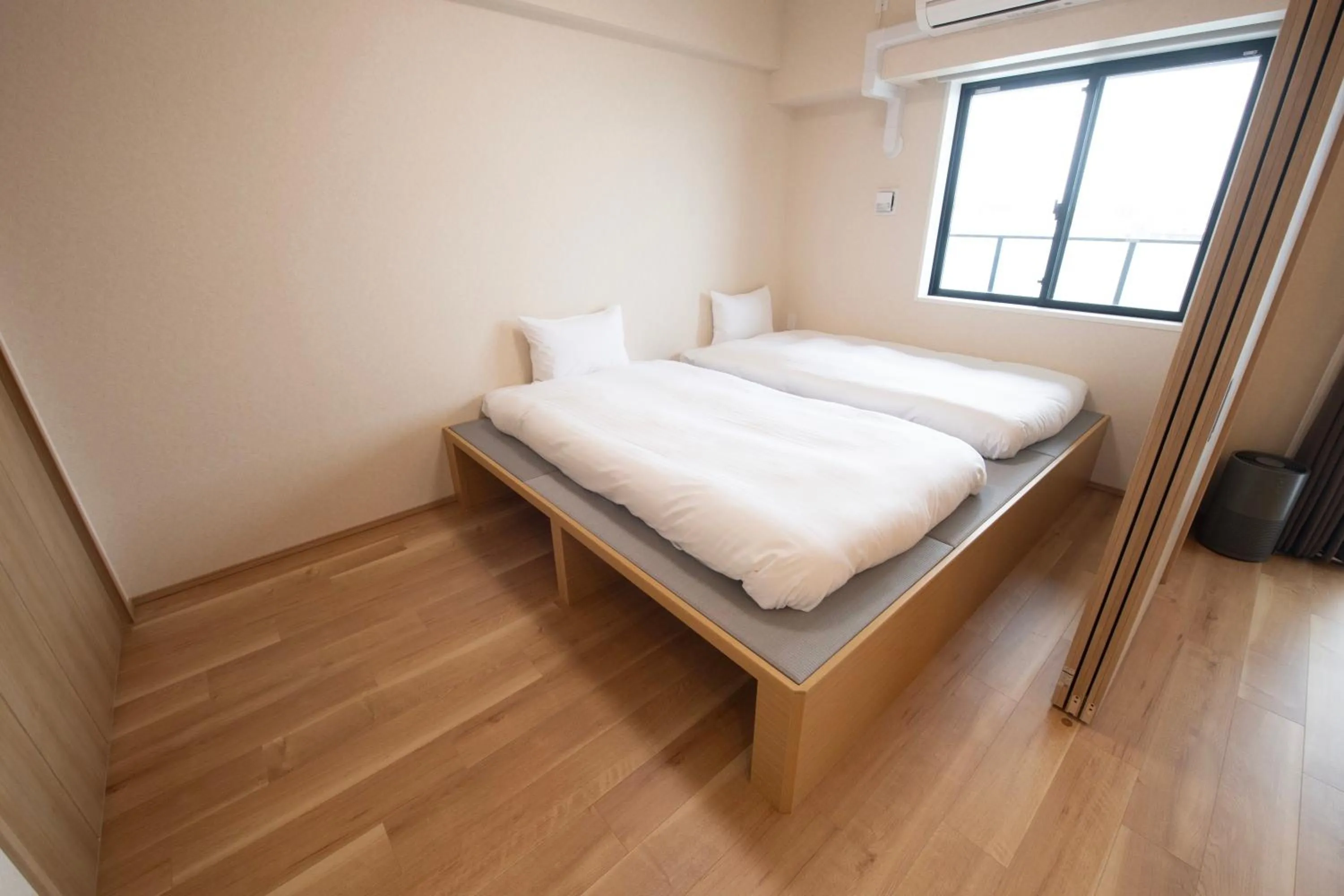 Bed in THE RISE Osaka Universal Bayside