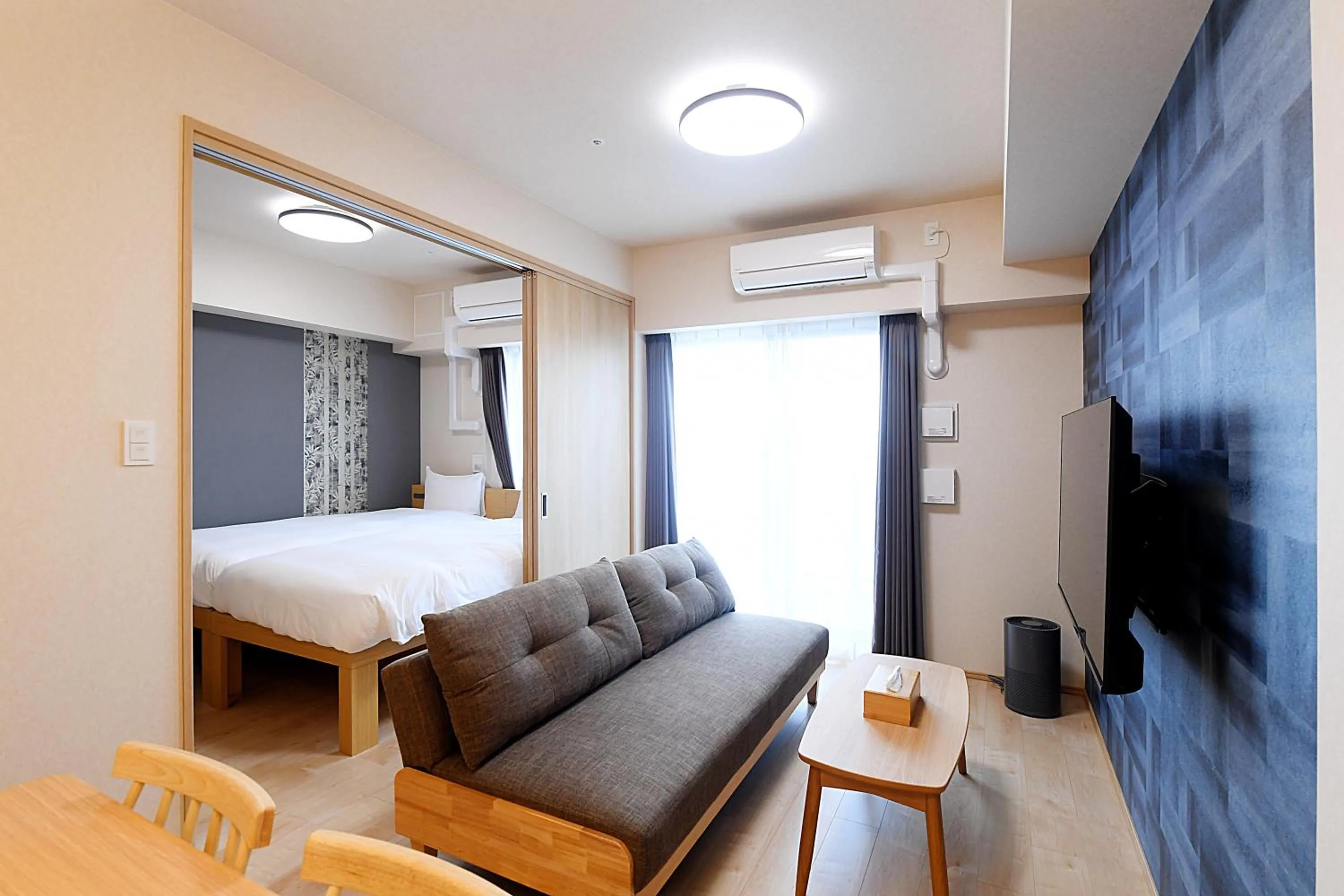 Bed in THE RISE Osaka Universal Bayside