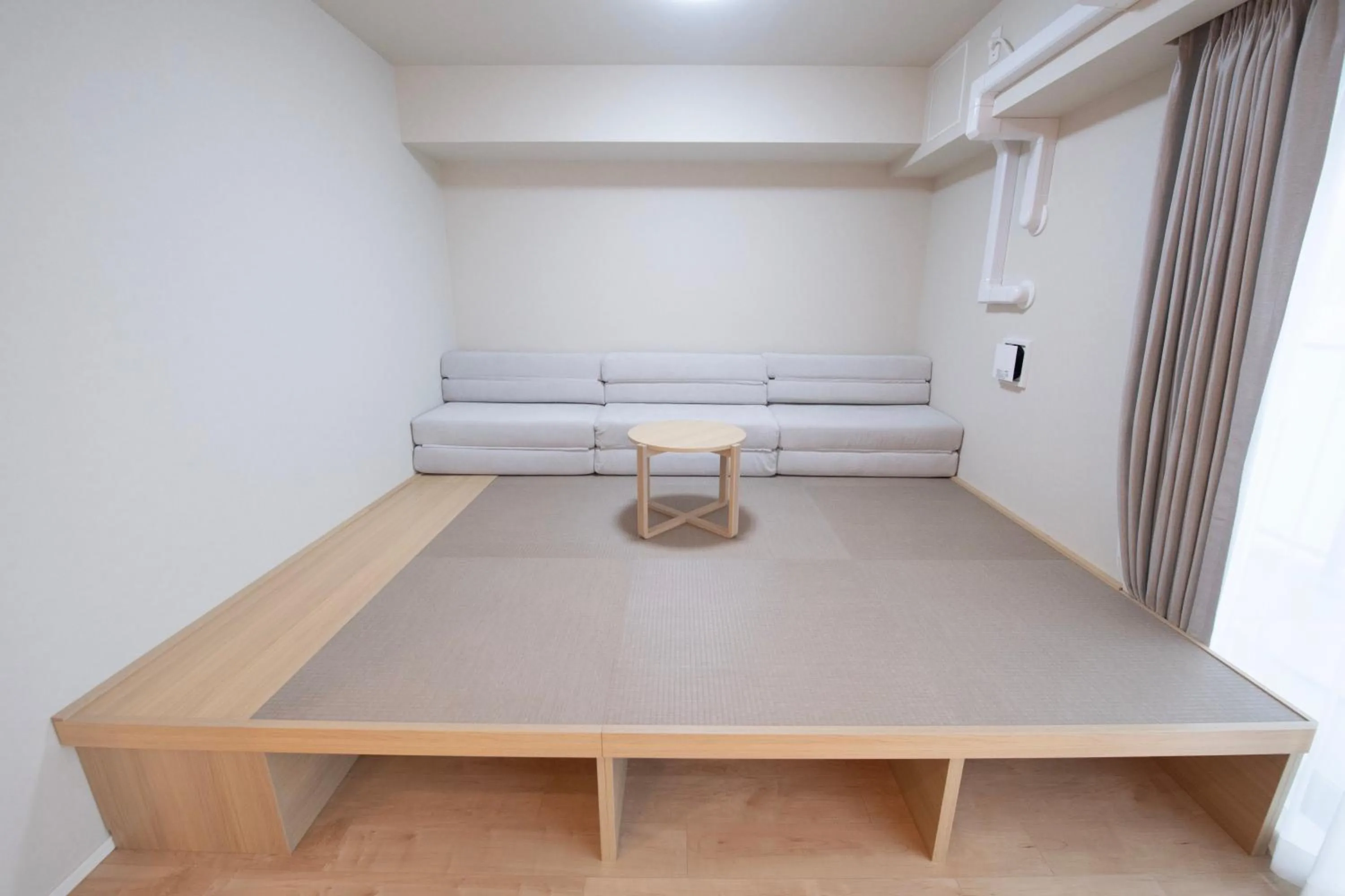 Living room, Bed in THE RISE Osaka Universal Bayside
