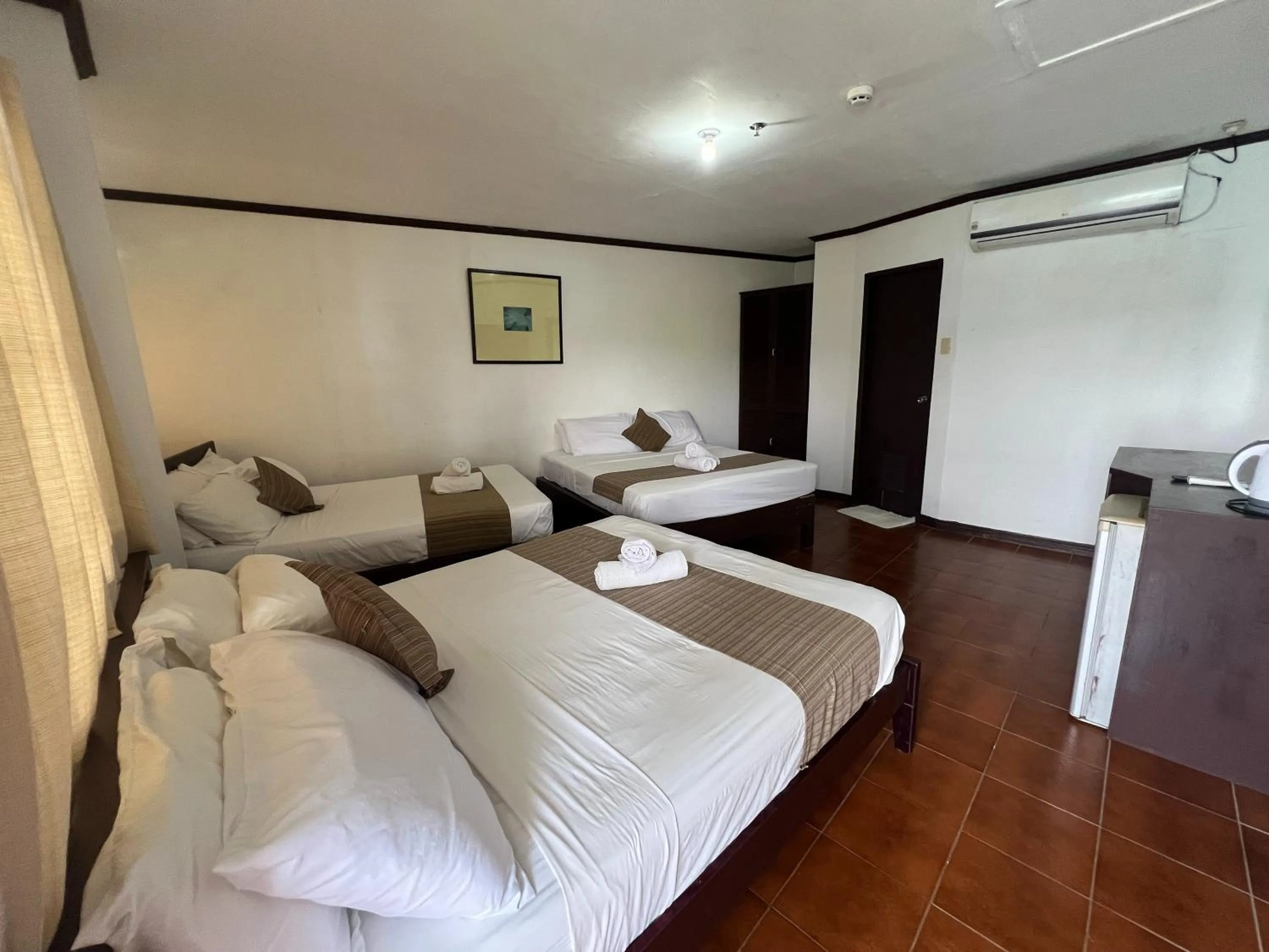 Bed in Subiza Beach Resort