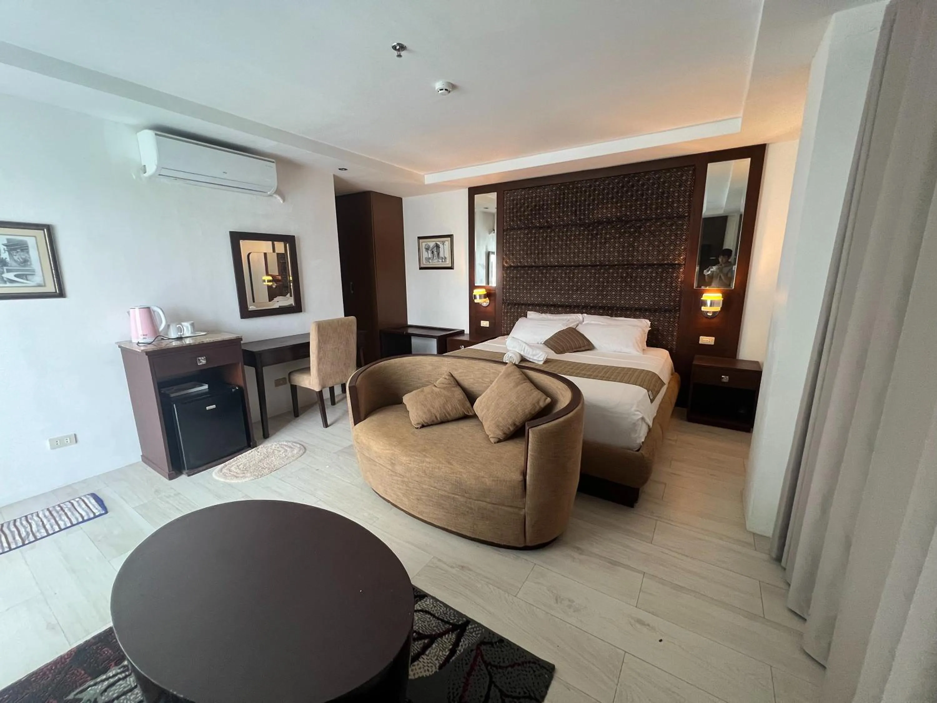 Bed in Subiza Beach Resort