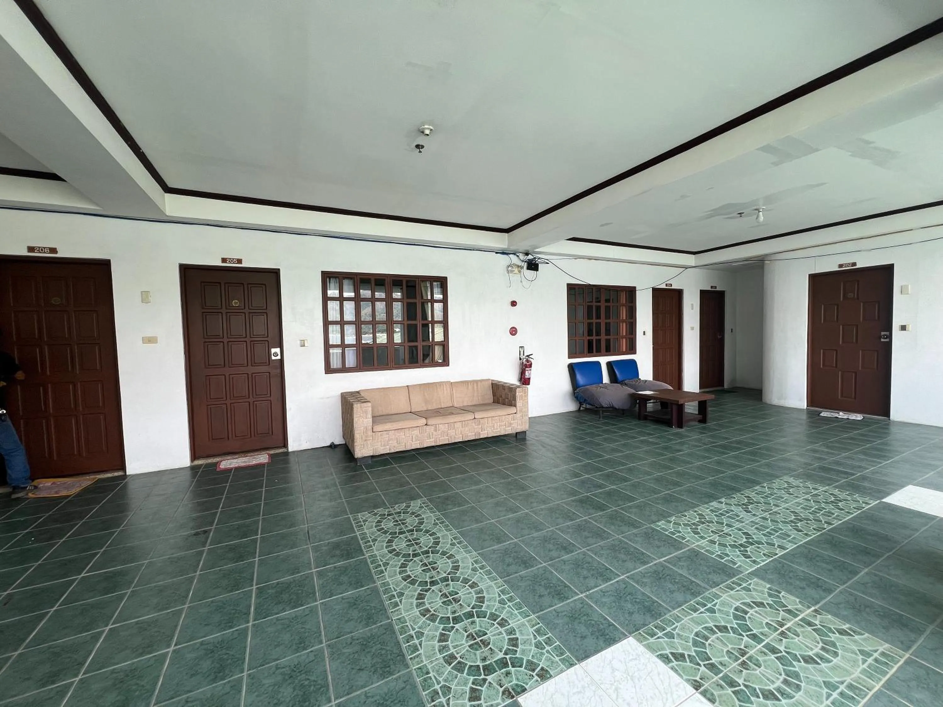 Seating area in Subiza Beach Resort