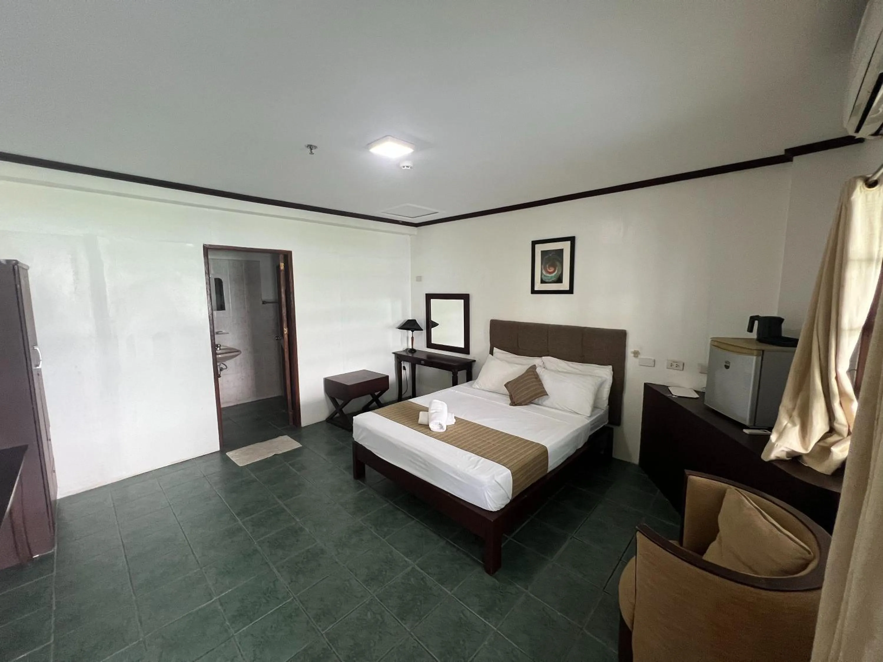 Bed in Subiza Beach Resort