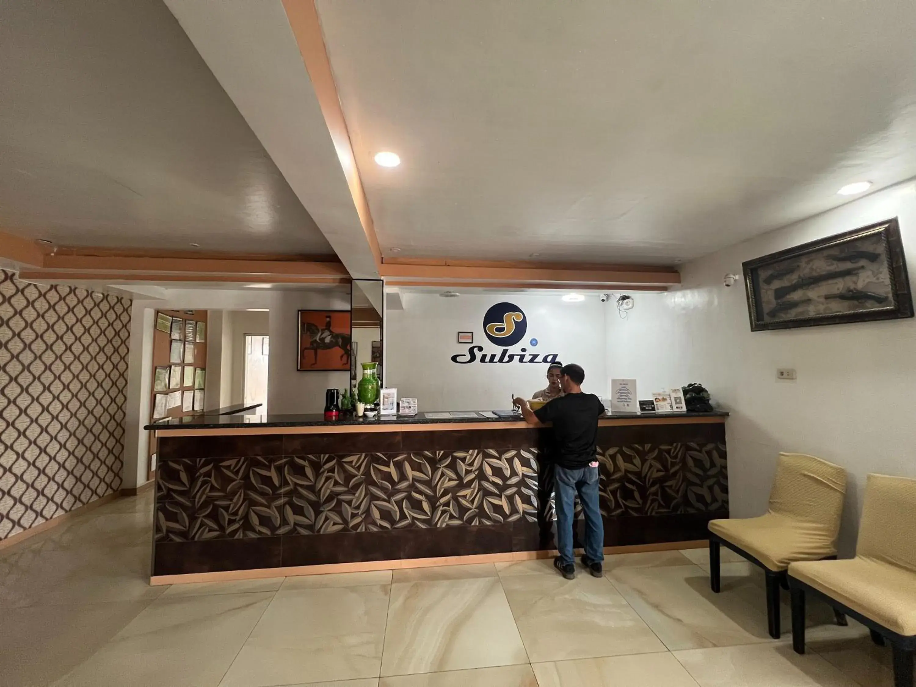 Lobby or reception in Subiza Beach Resort Lobby or reception in Subiza Beach Resort