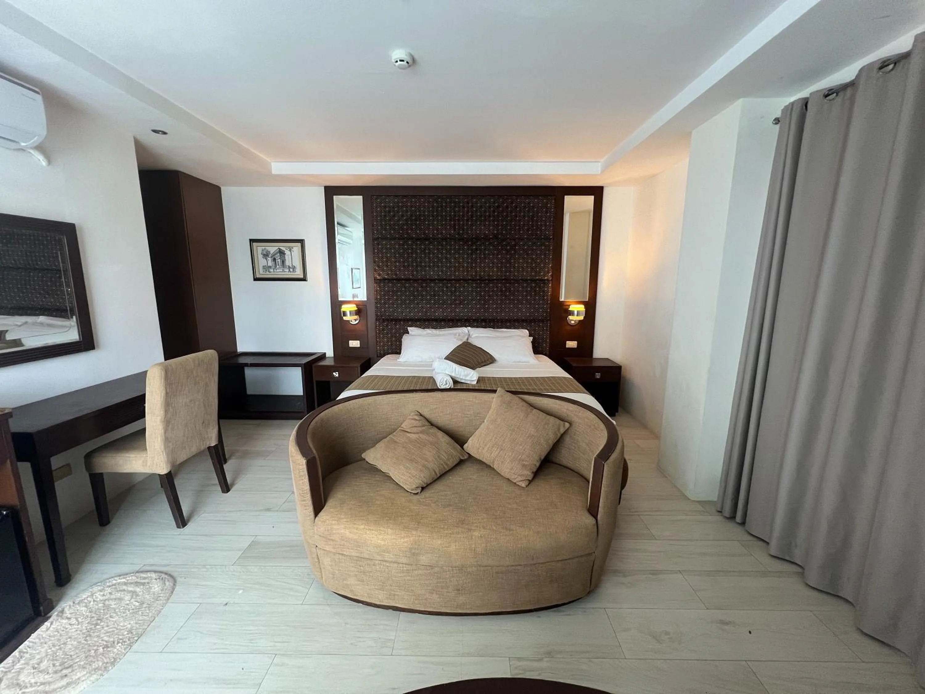 Bed in Subiza Beach Resort