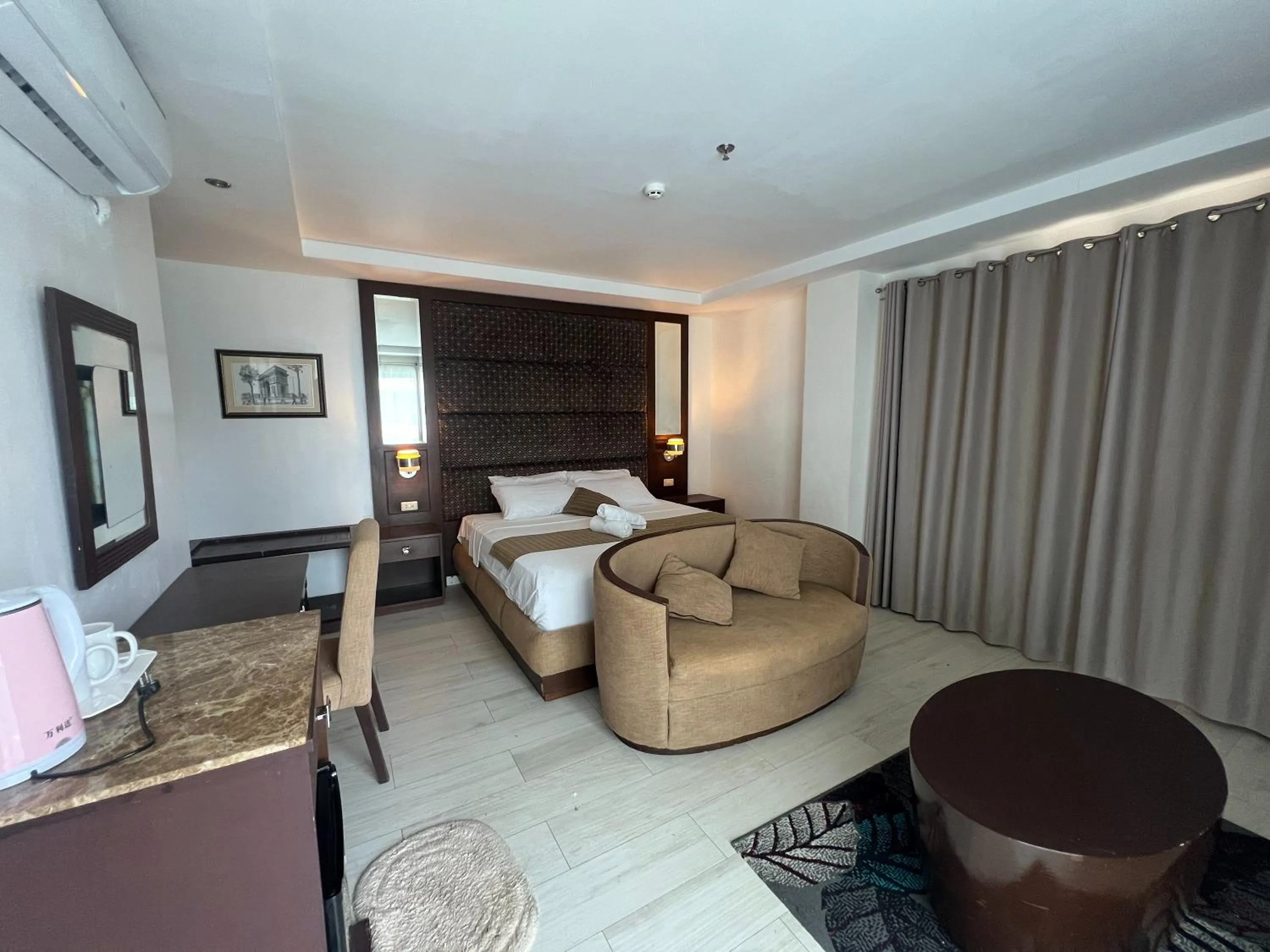 Bed in Subiza Beach Resort