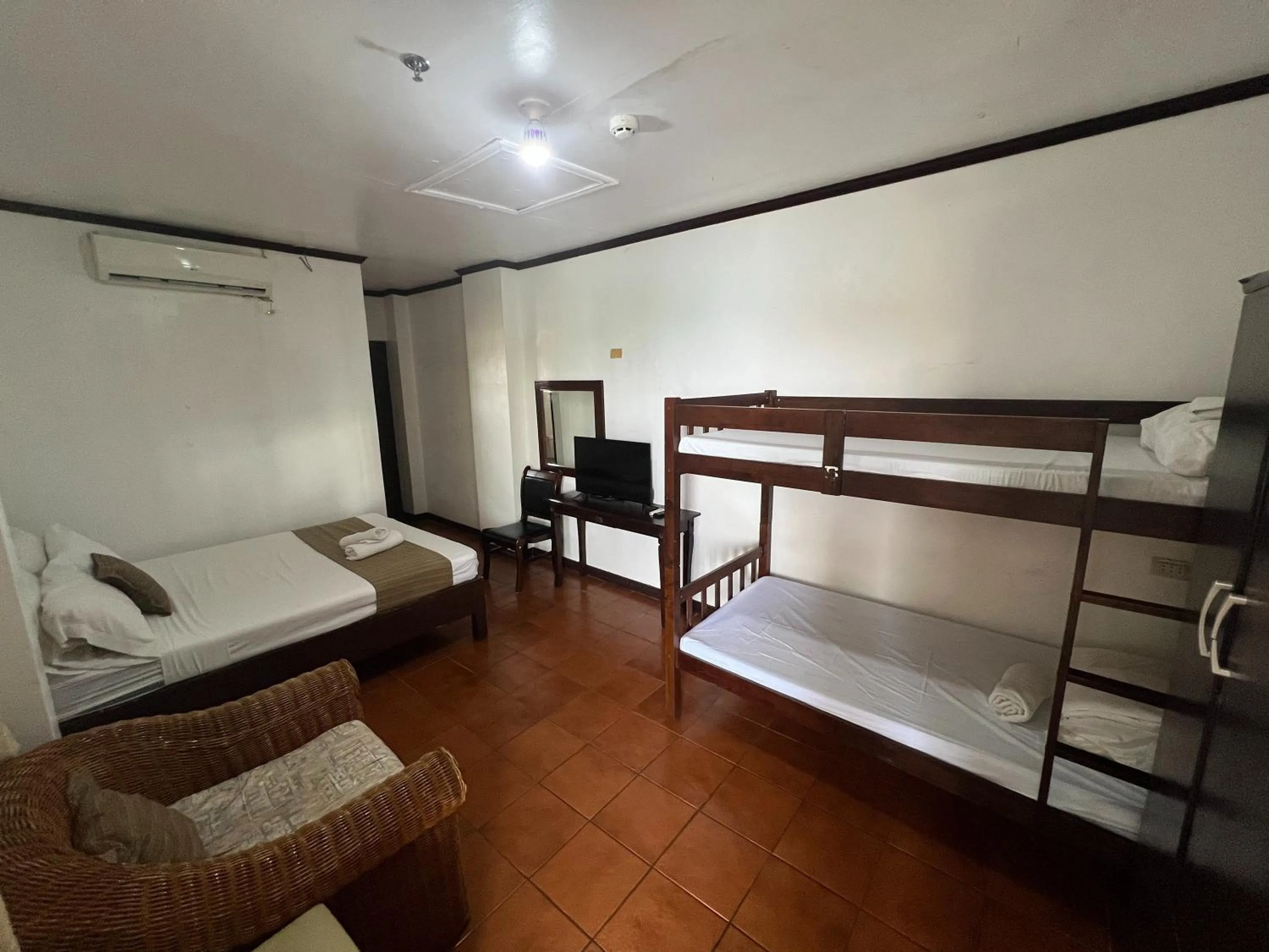 Bed in Subiza Beach Resort