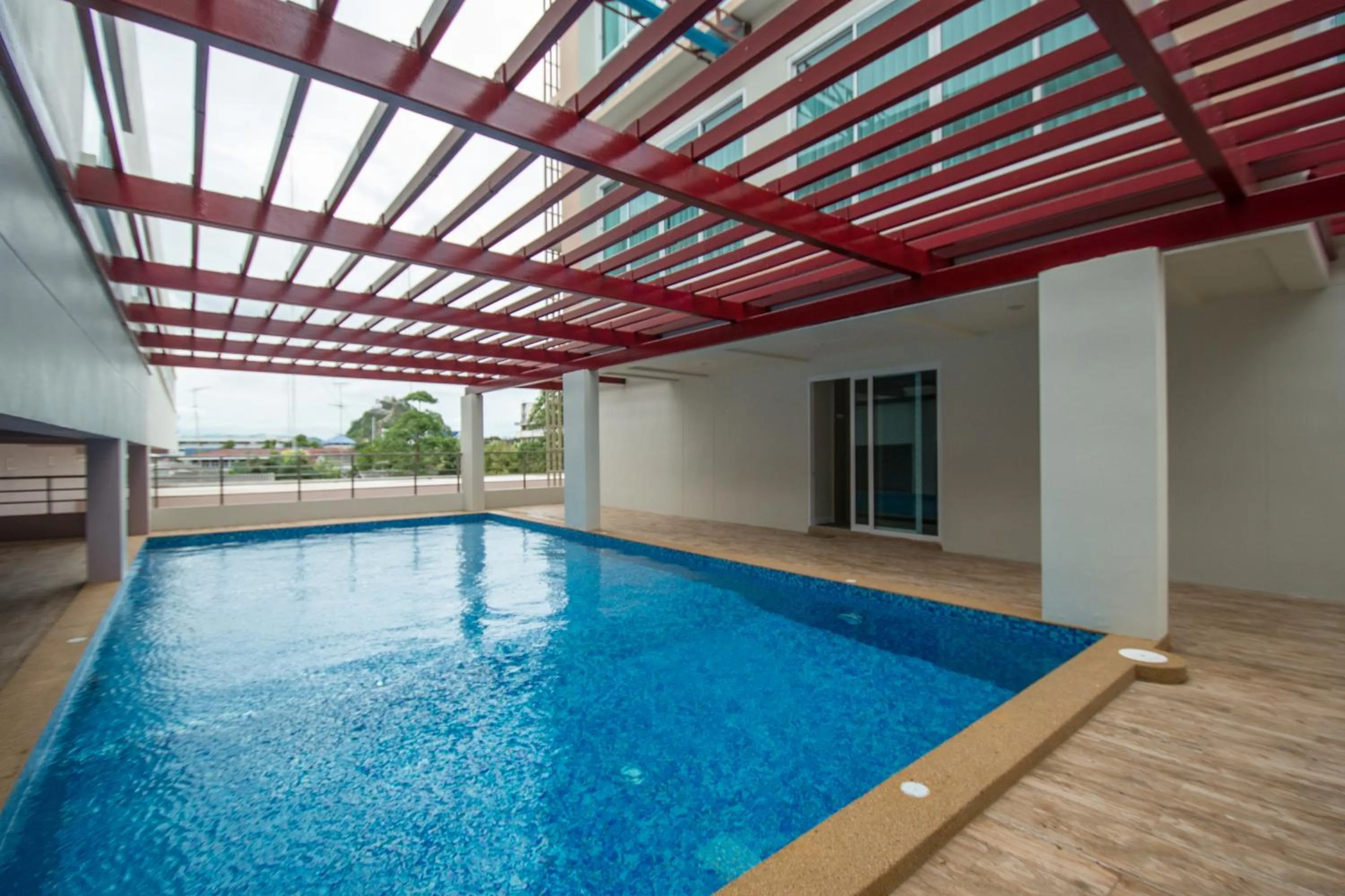 Swimming pool in Prachuap Grand Hotel