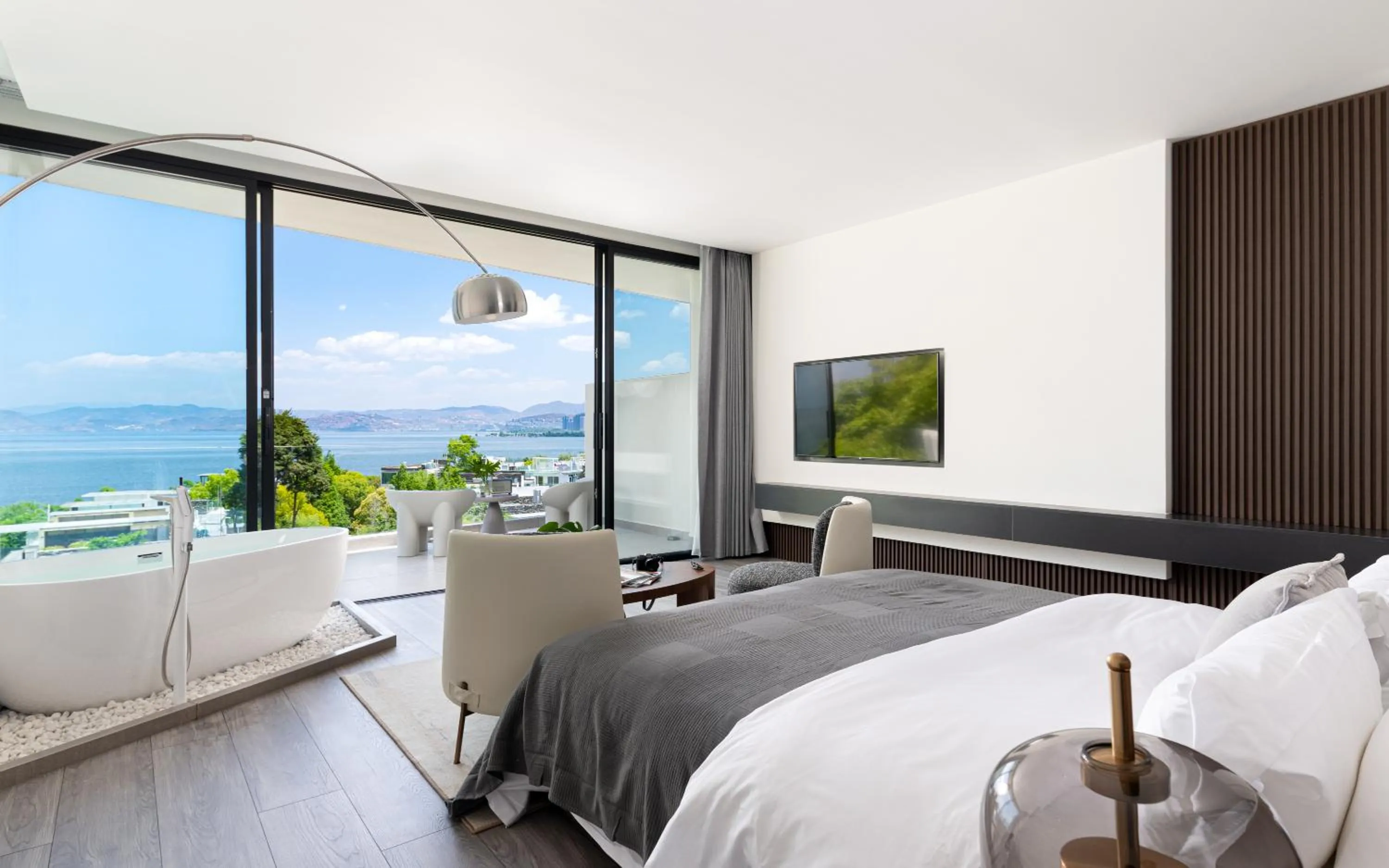 Double Room with Balcony and Sea View in Anyu Aranya Collection sea view Resort Hotel