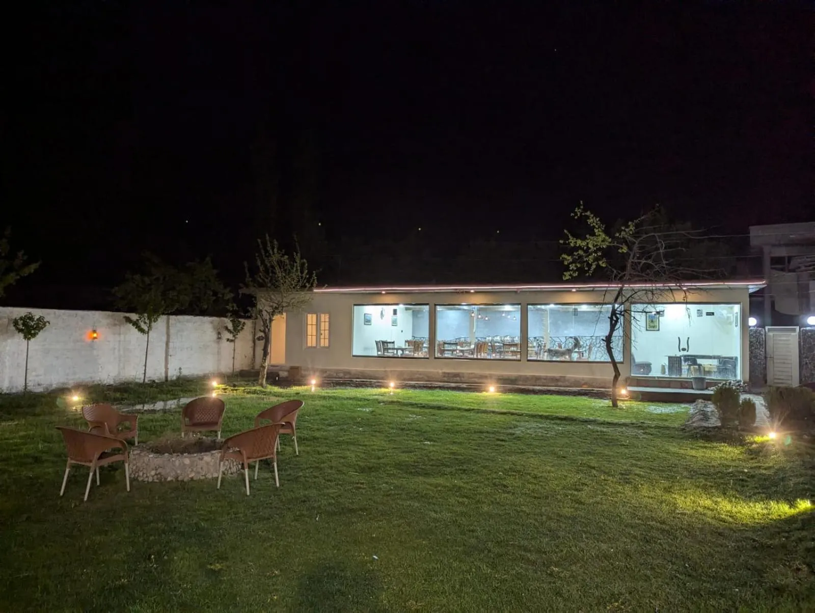 Patio in Comfort Hotel & Huts