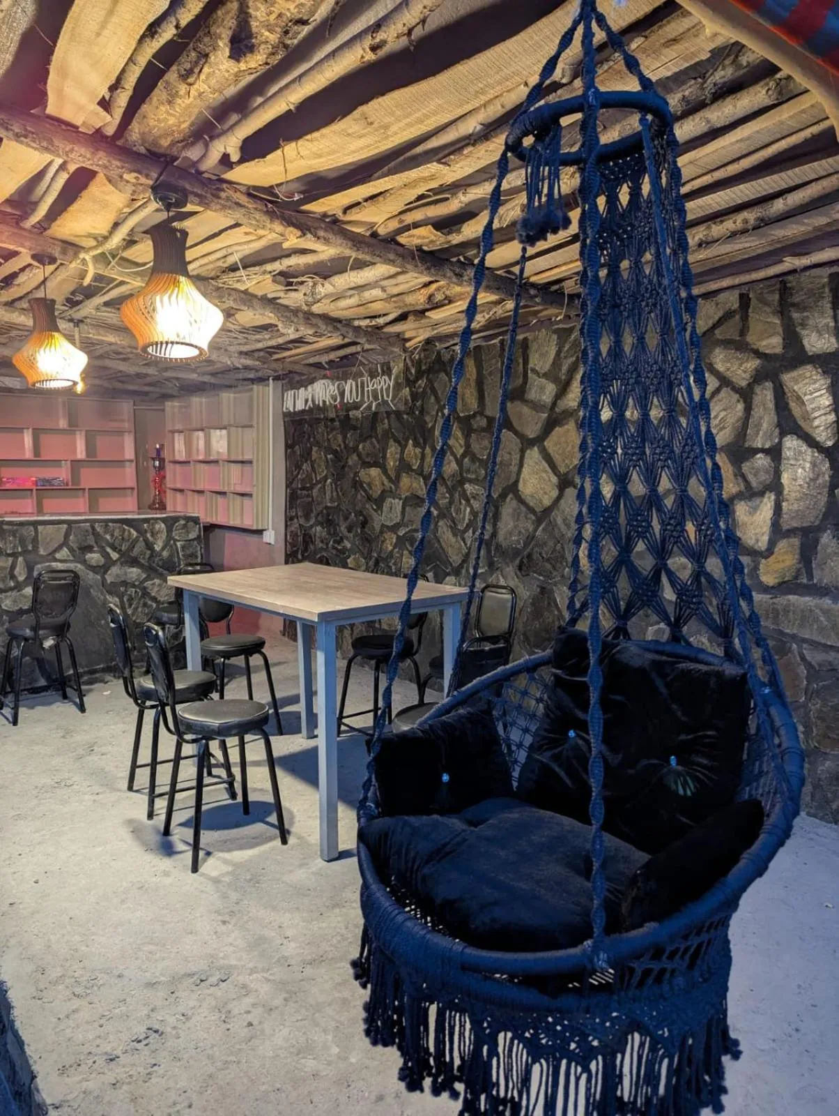 Seating area in Comfort Hotel & Huts