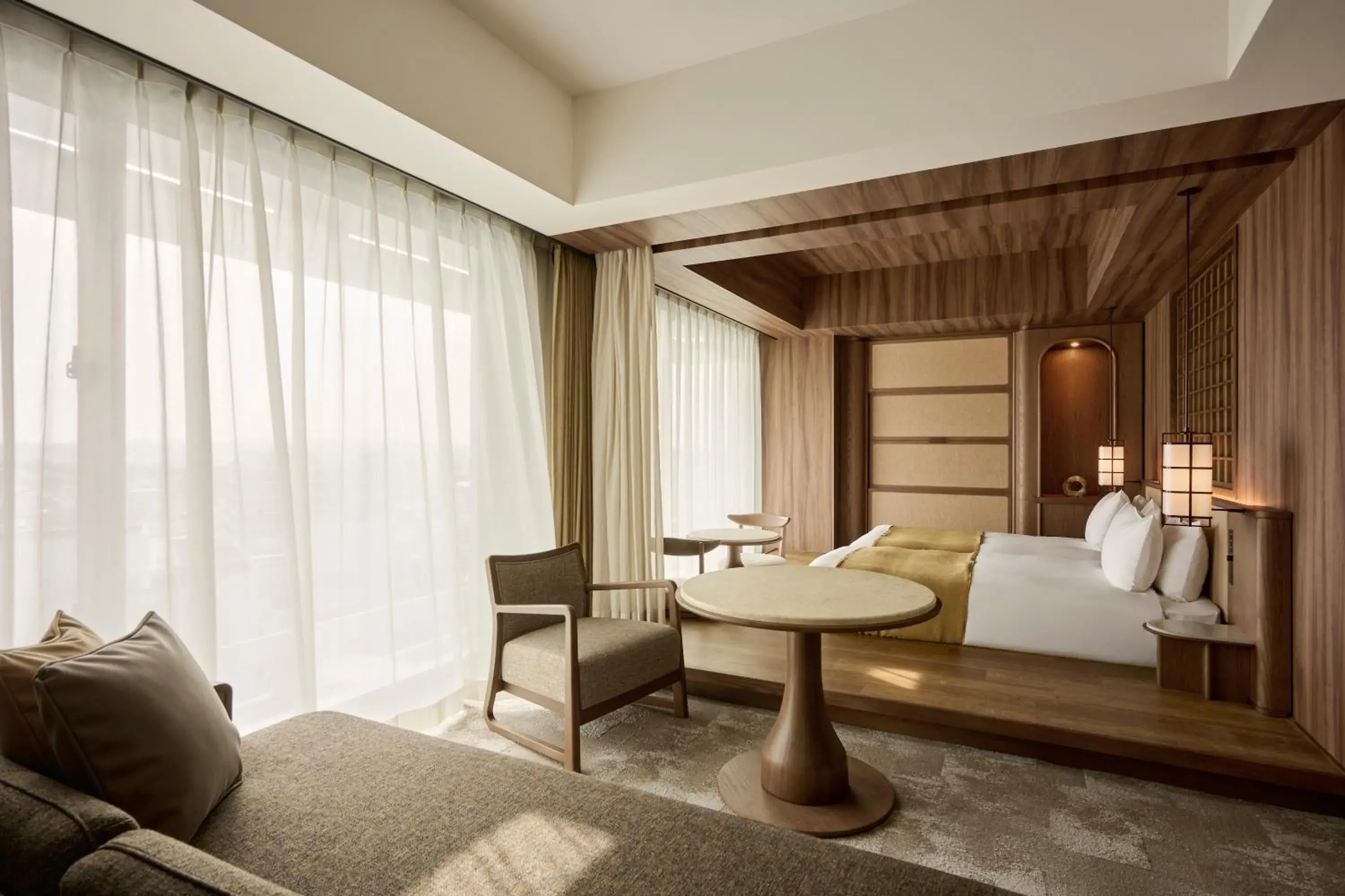 Executive Floor Deluxe Corner Twin - single occupancy - Non-Smoking in The Royal Park Hotel Iconic Naha Executive Floor Deluxe Corner Twin - single occupancy - Non-Smoking in The Royal Park Hotel Iconic Naha