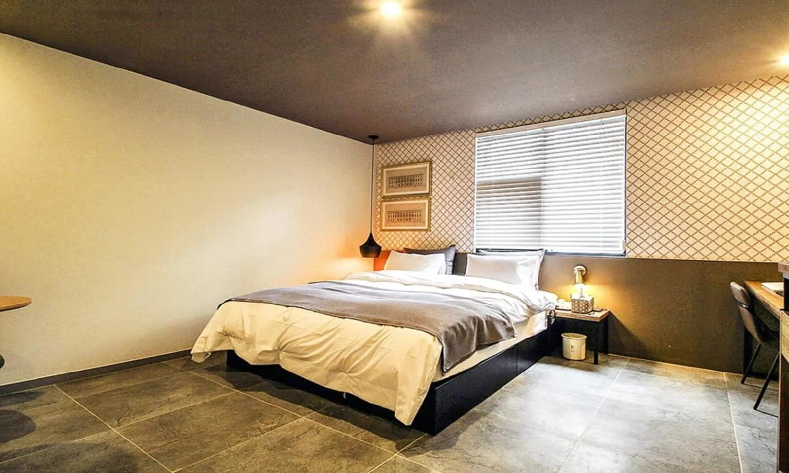 Bed in Gimhae Browndot Hotel Waterpark