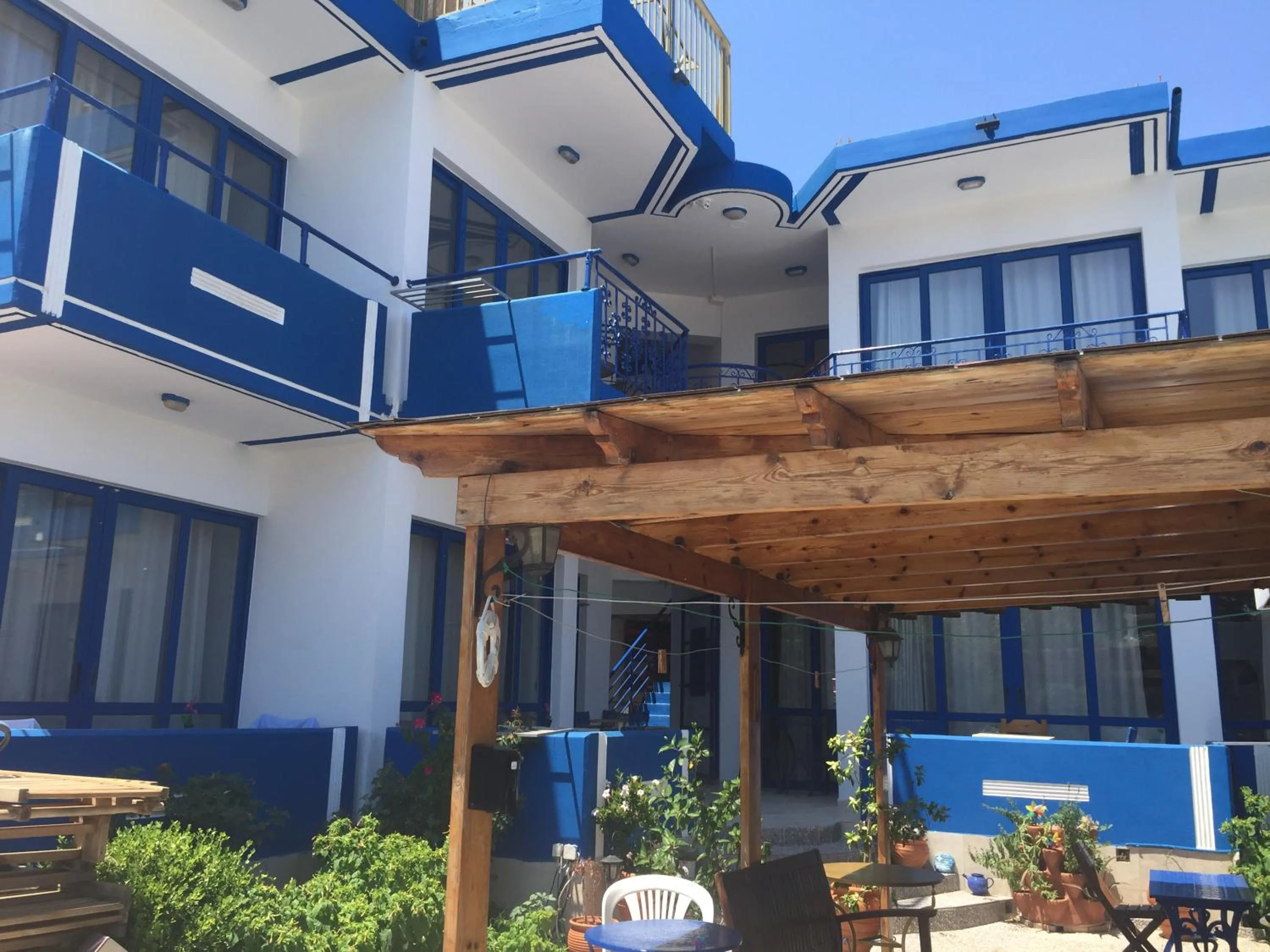 Balcony/Terrace in Anastasia Studios, Apartments & Suites