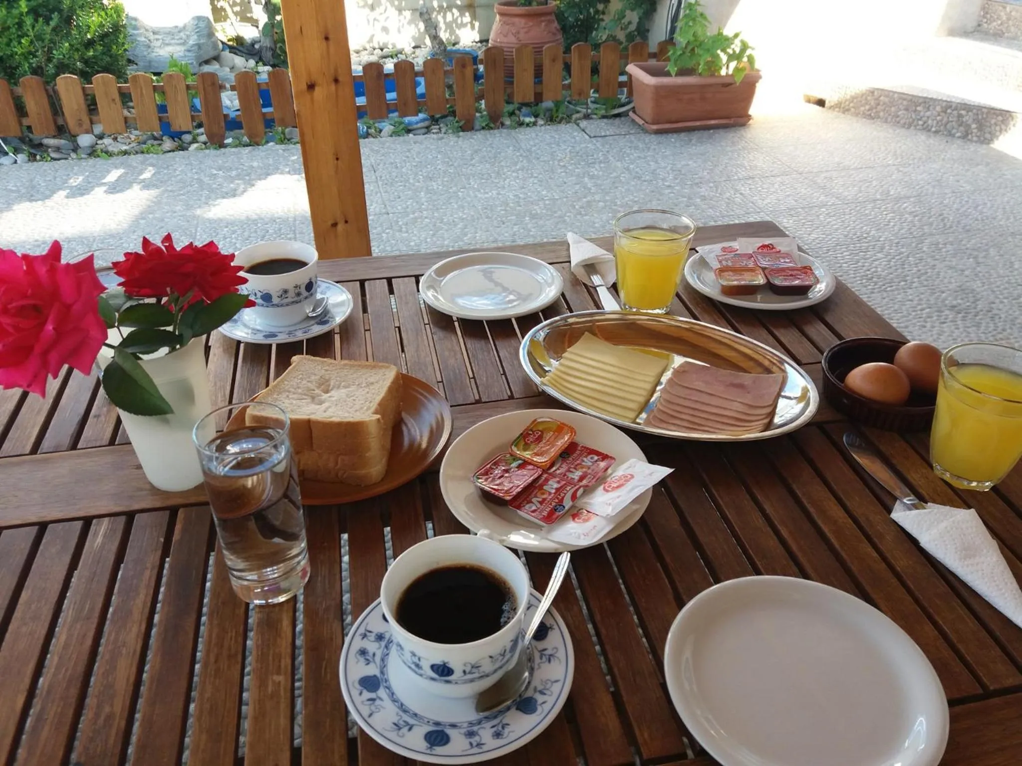 Breakfast in Anastasia Studios, Apartments & Suites