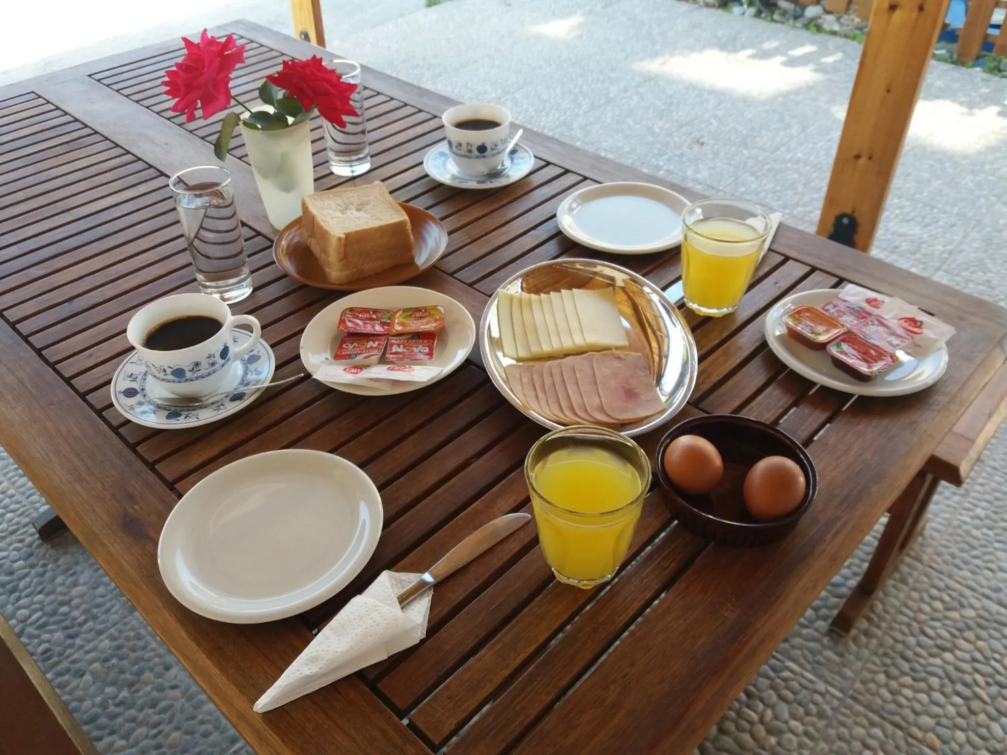Breakfast in Anastasia Studios, Apartments & Suites