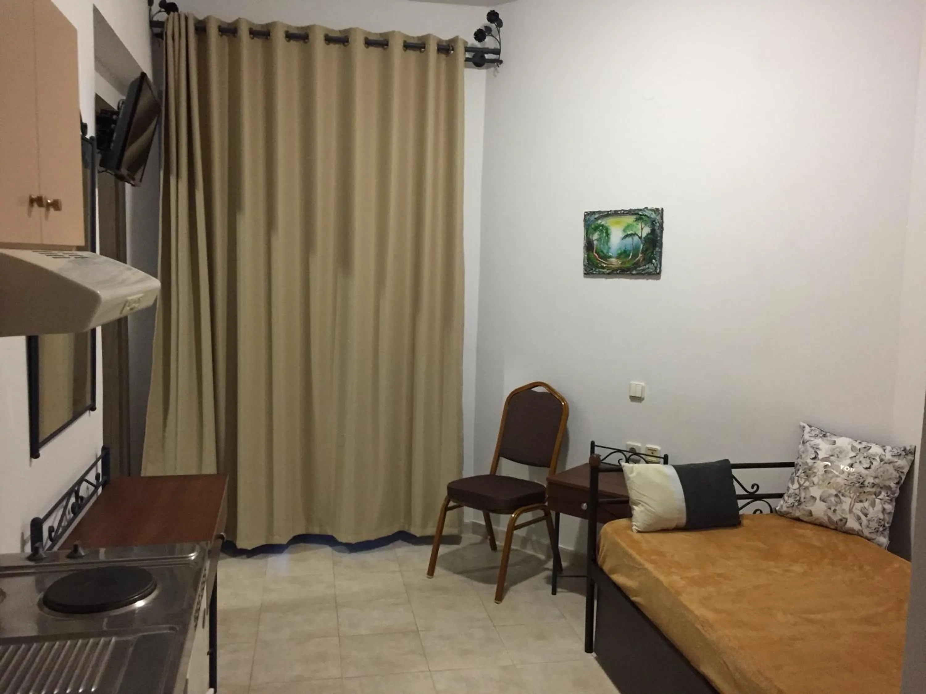 Seating area in Anastasia Studios, Apartments & Suites