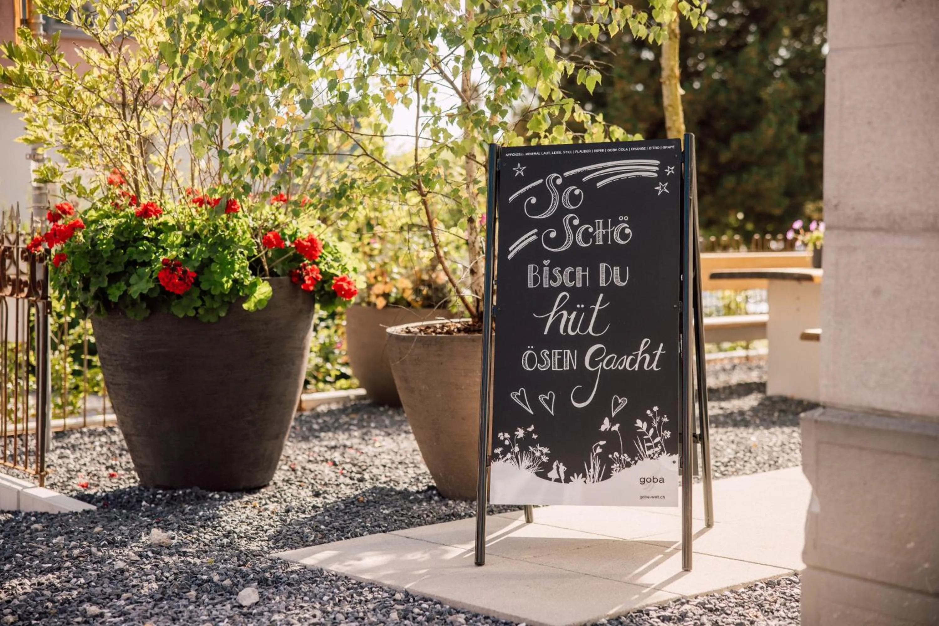 Logo/Certificate/Sign in Appenzeller Huus Bären