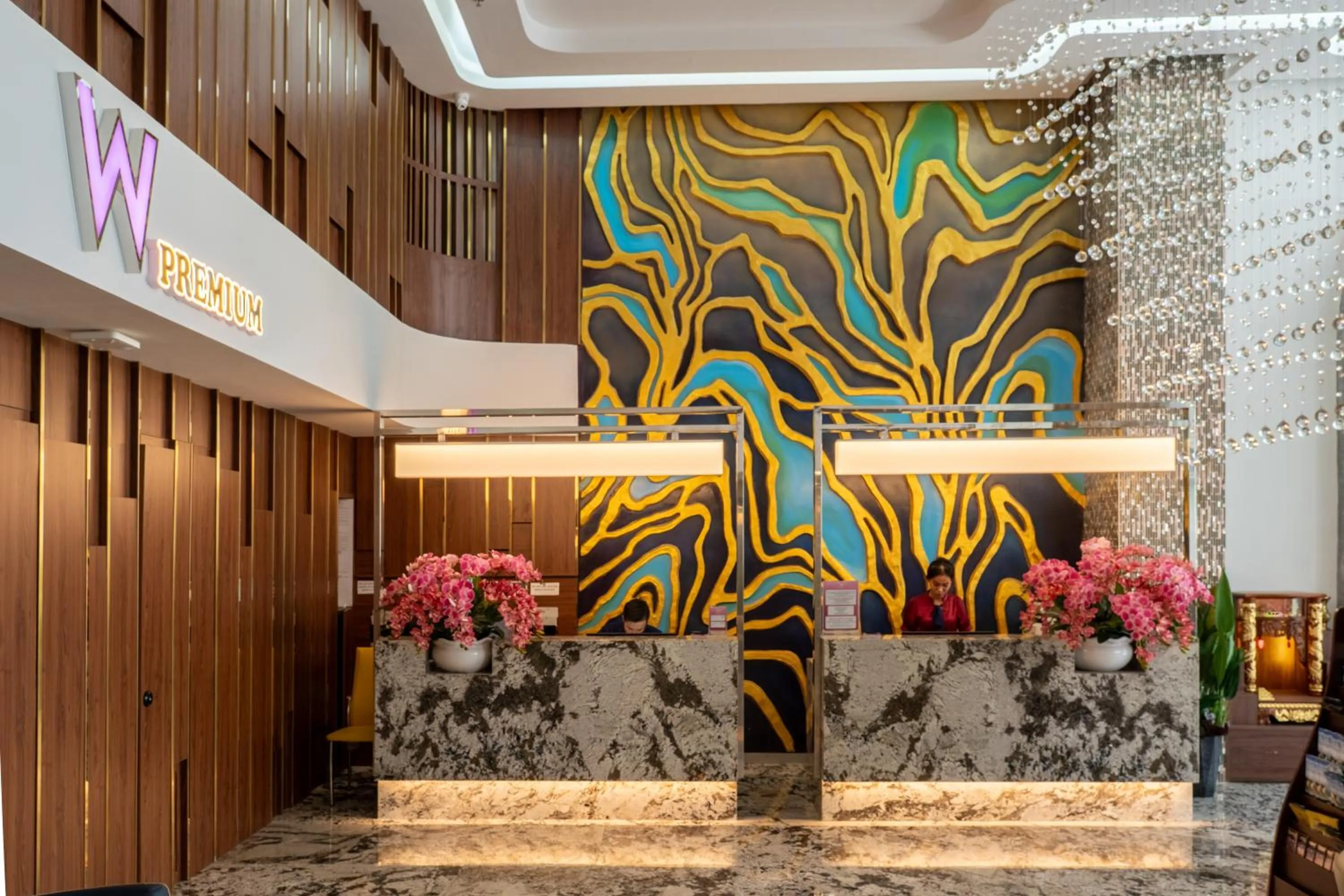 Lobby or reception in W Premium Nha Trang