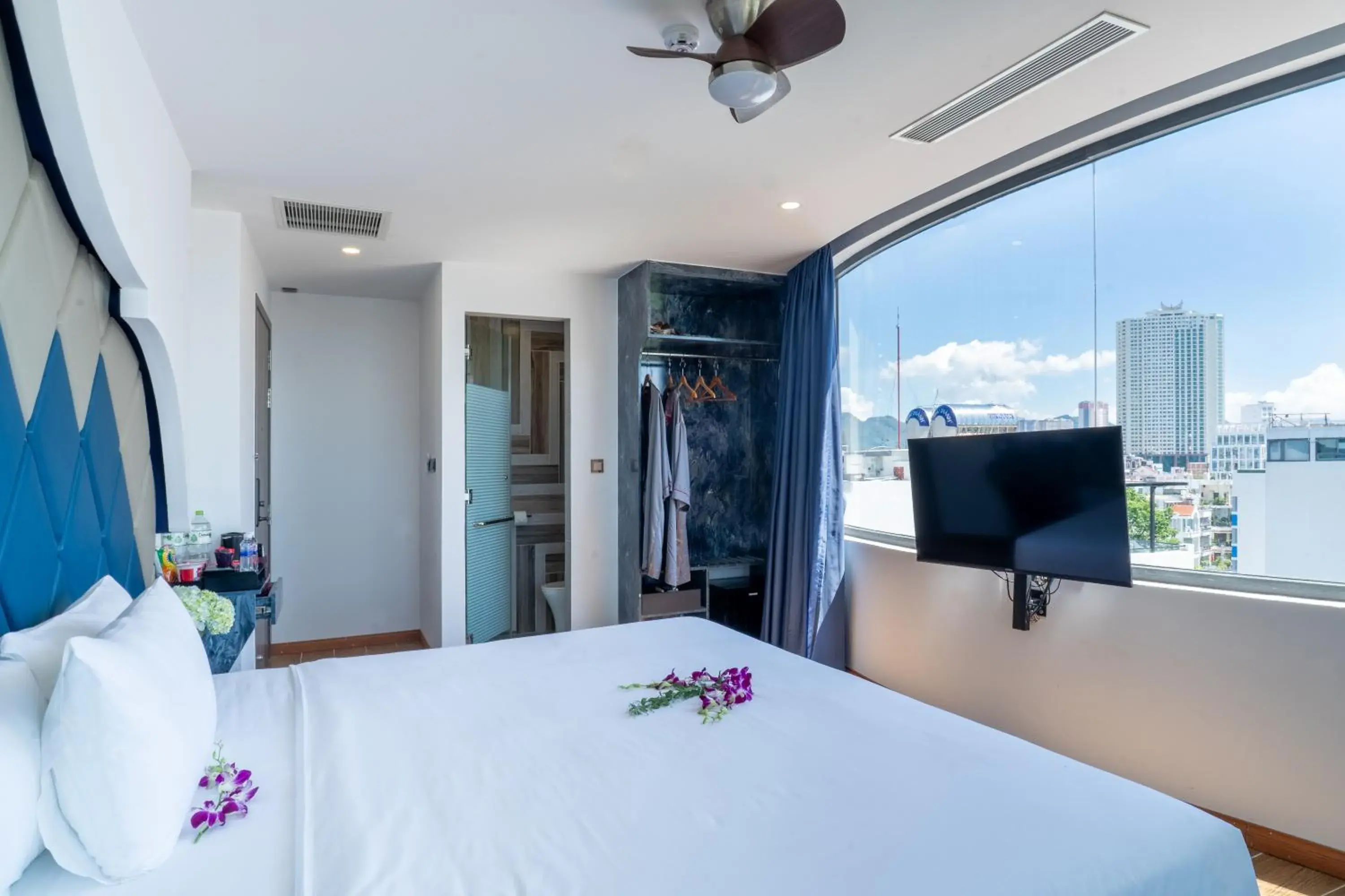 Living room, Bed in W Premium Nha Trang Living room, Bed in W Premium Nha Trang