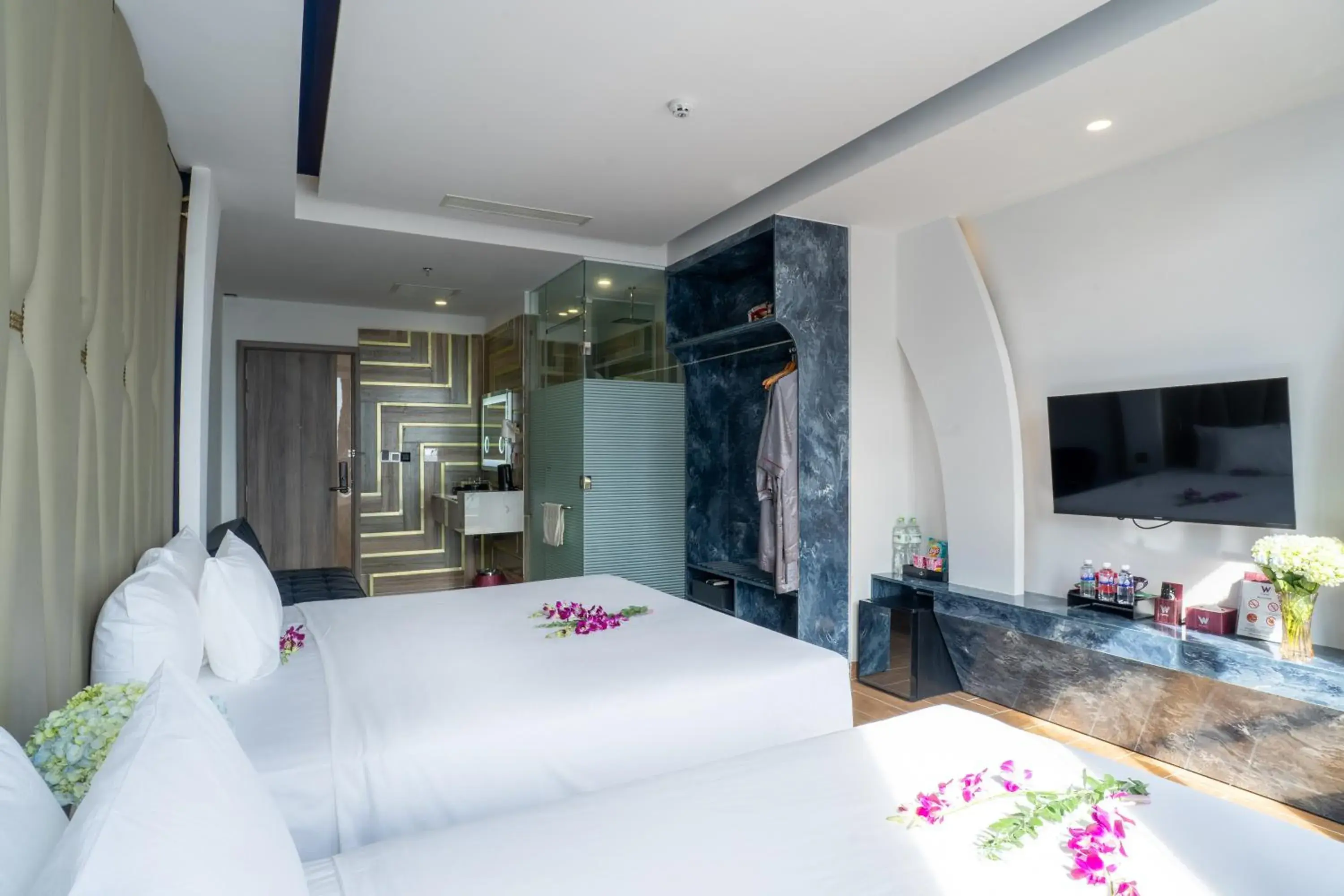 Bed in W Premium Nha Trang Bed in W Premium Nha Trang