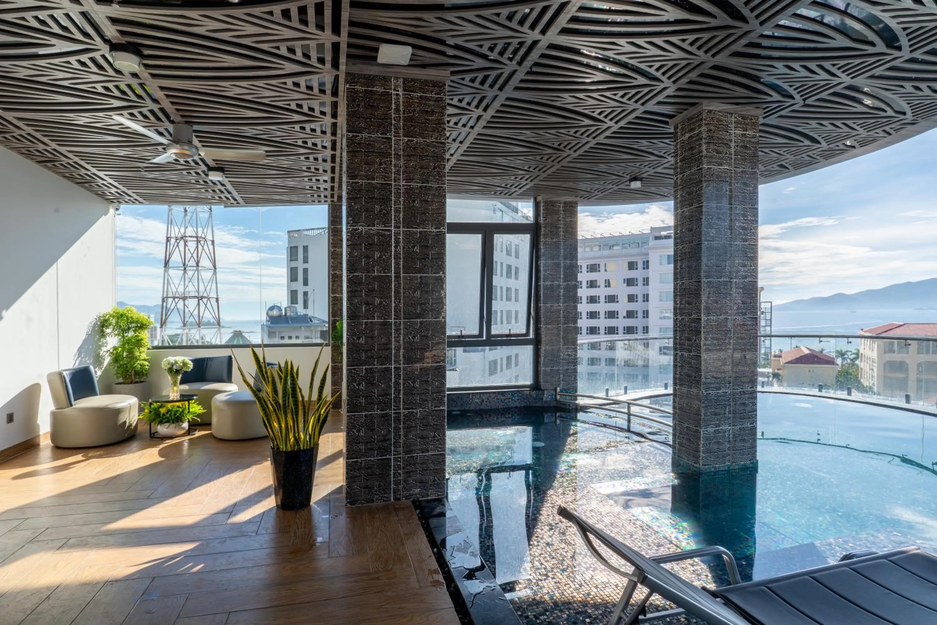 Swimming pool in W Premium Nha Trang