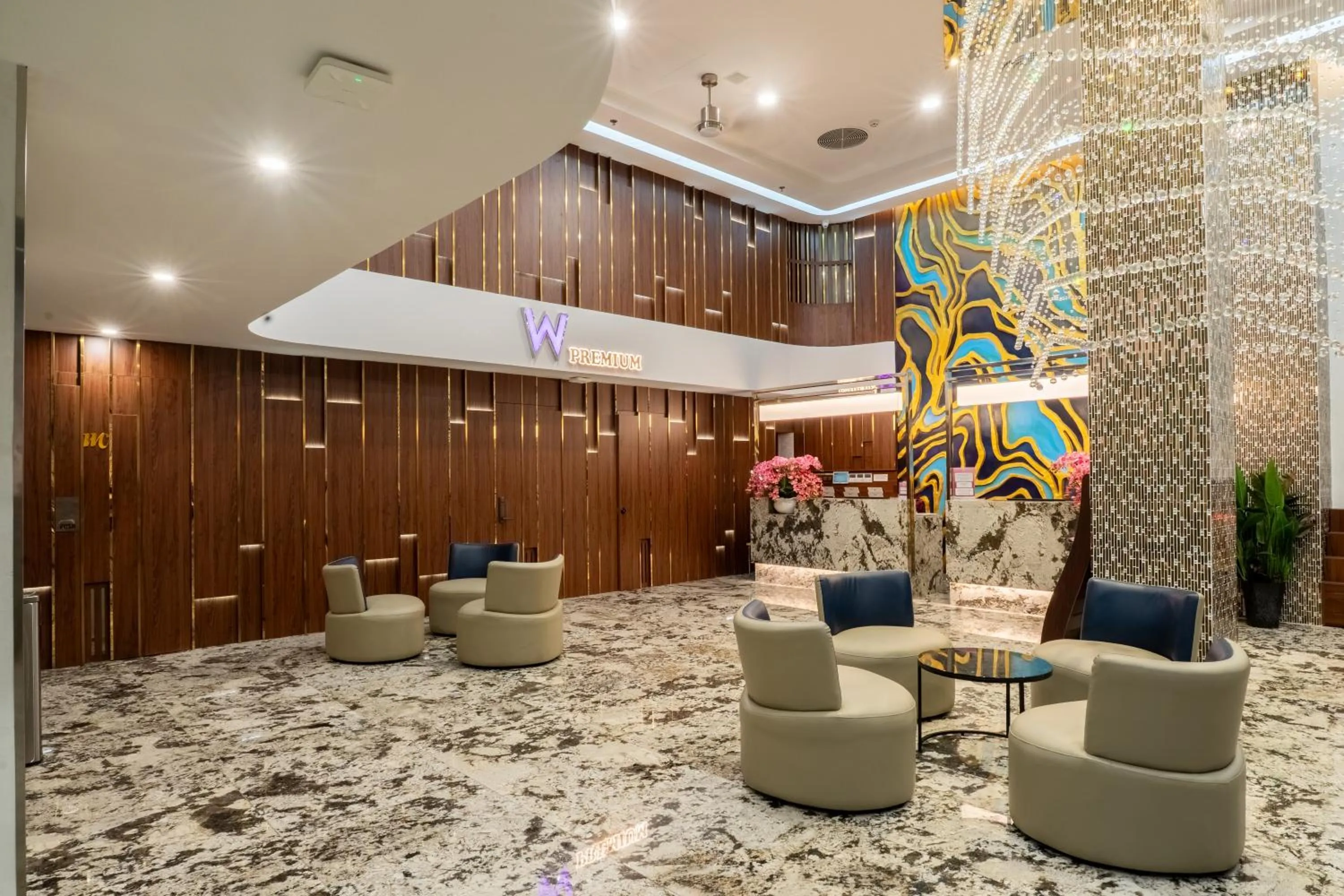 Lobby or reception in W Premium Nha Trang