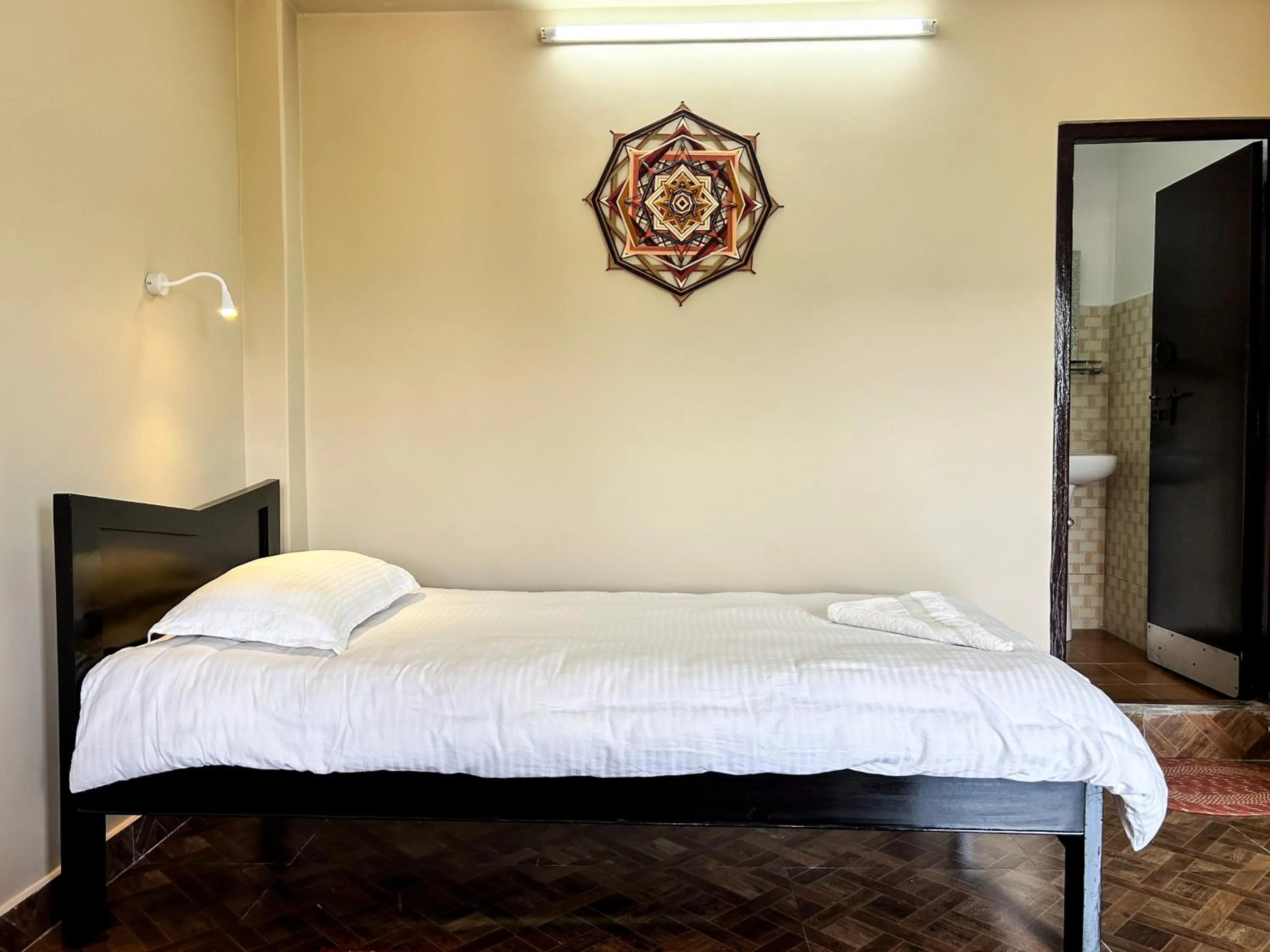 Bed in Yogaban Retreat