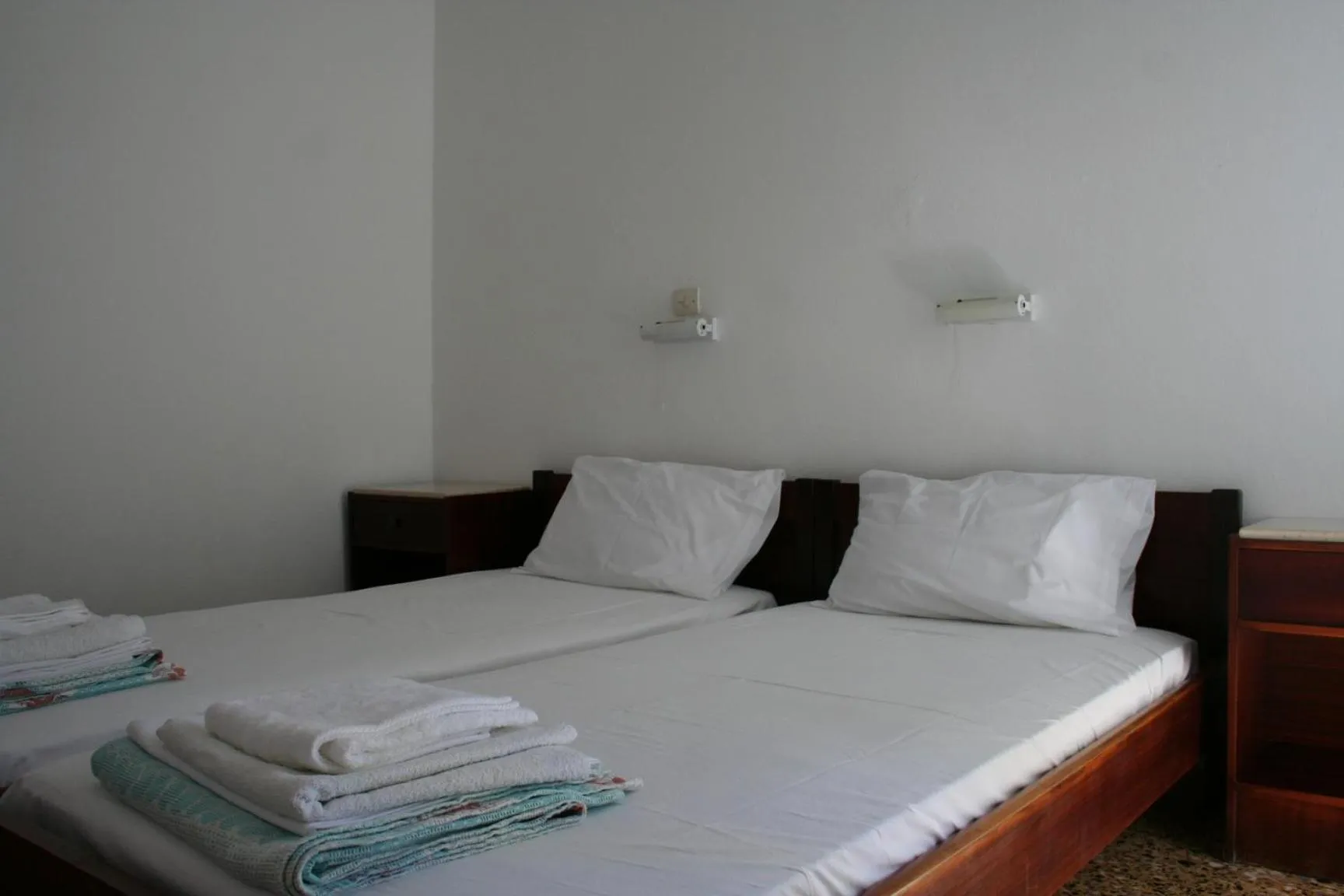 Bed in Korali Hotel