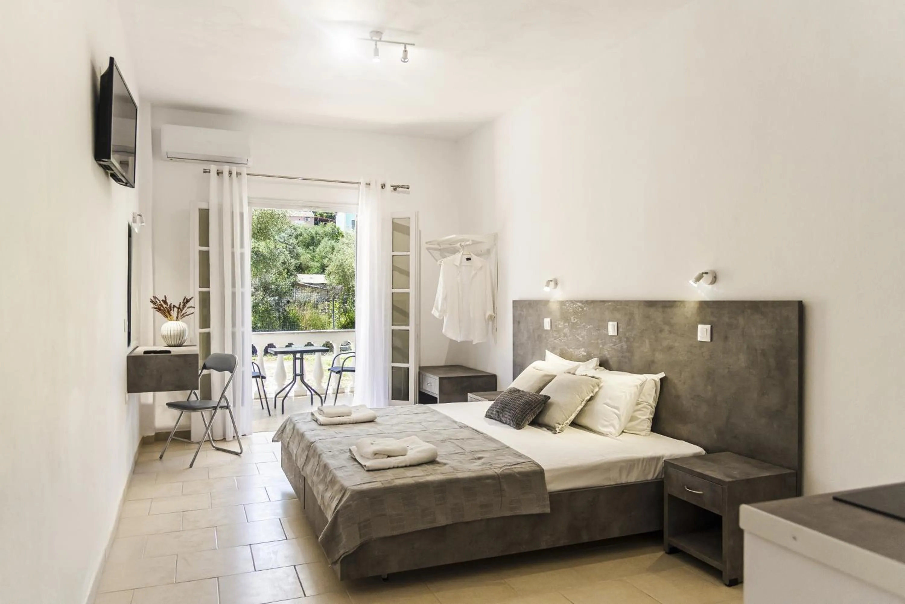 Bed in Ionian Blue Beach Hotel - Adults Friendly