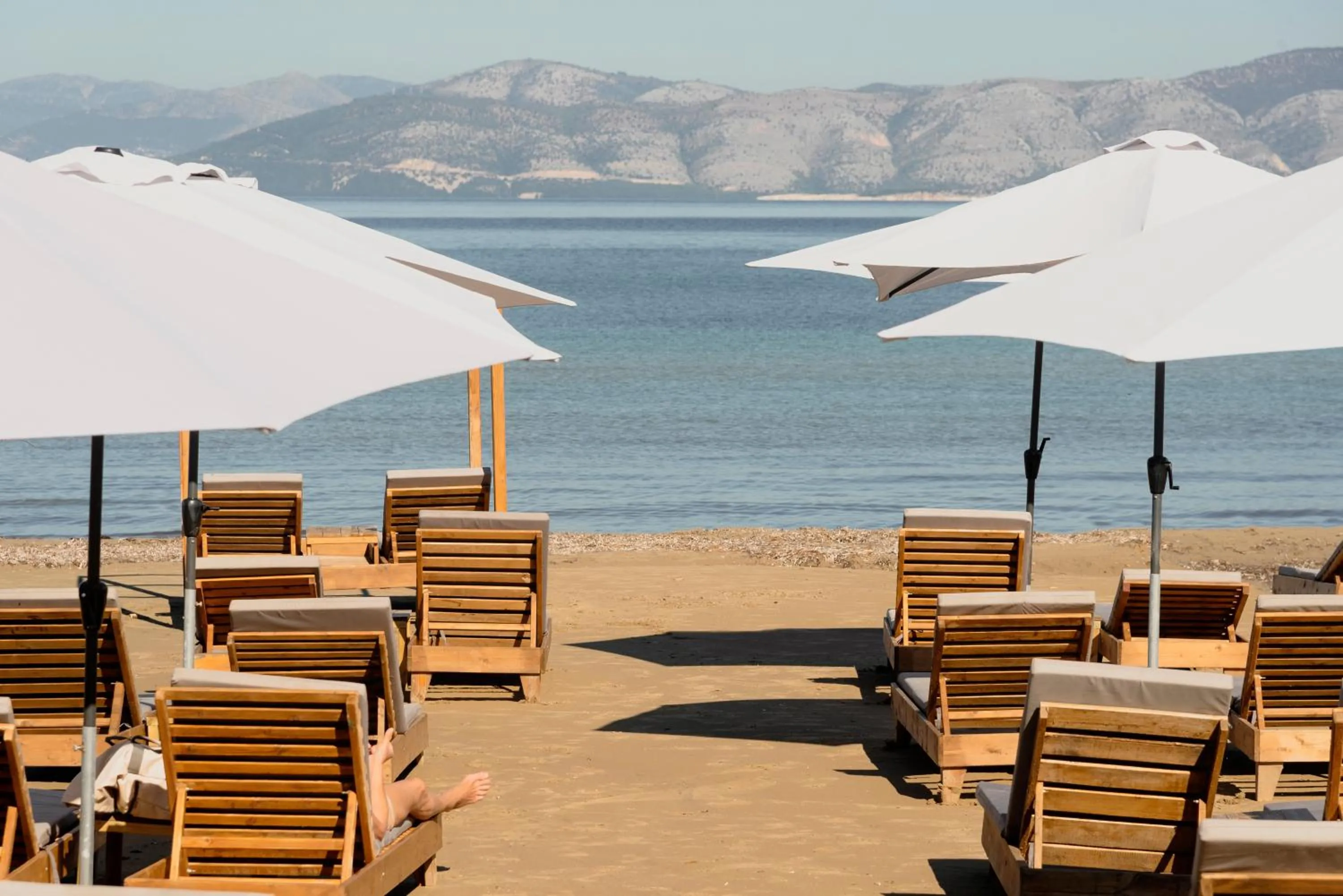 Beach in Ionian Blue Beach Hotel - Adults Friendly