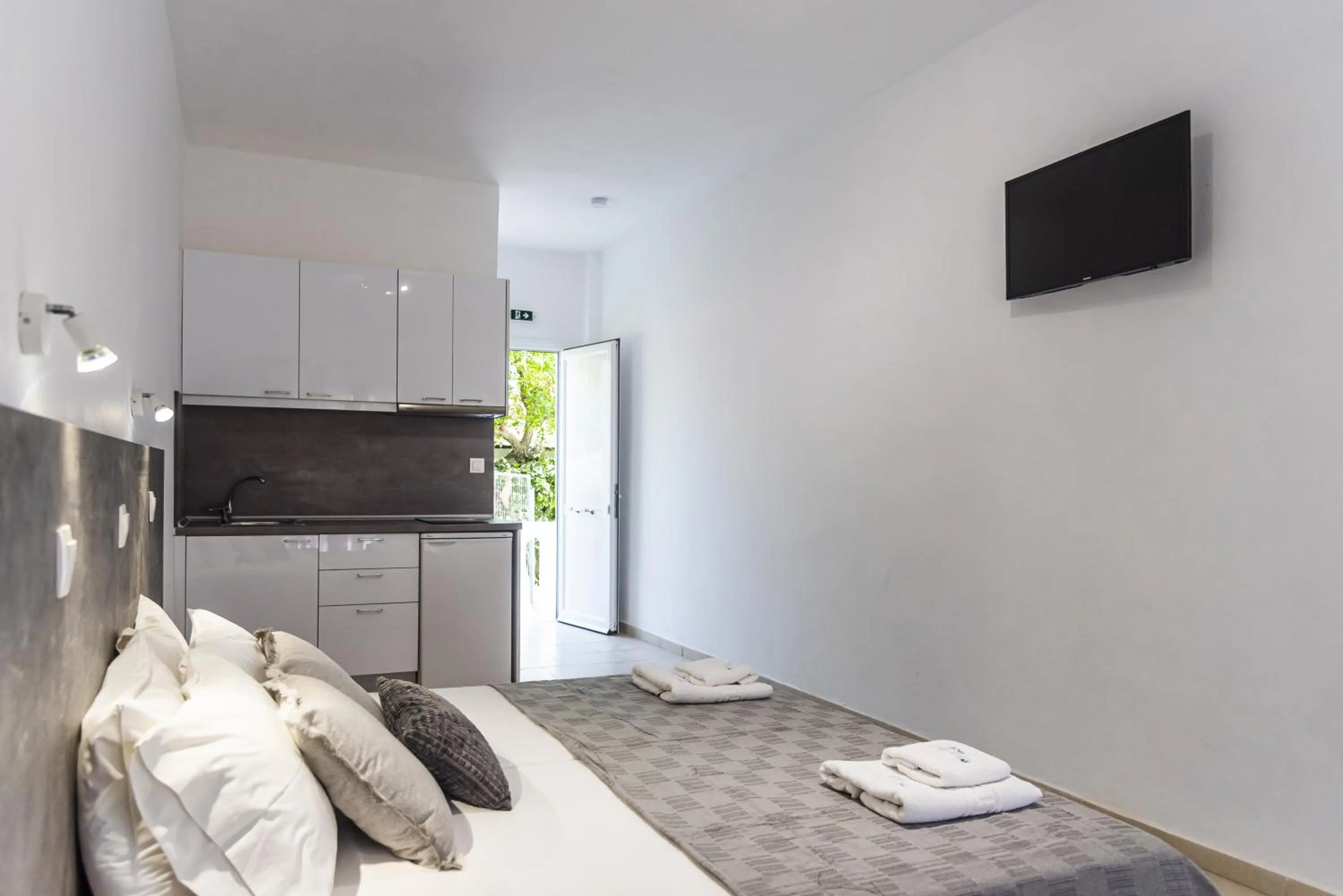 Bed in Ionian Blue Beach Hotel - Adults Friendly