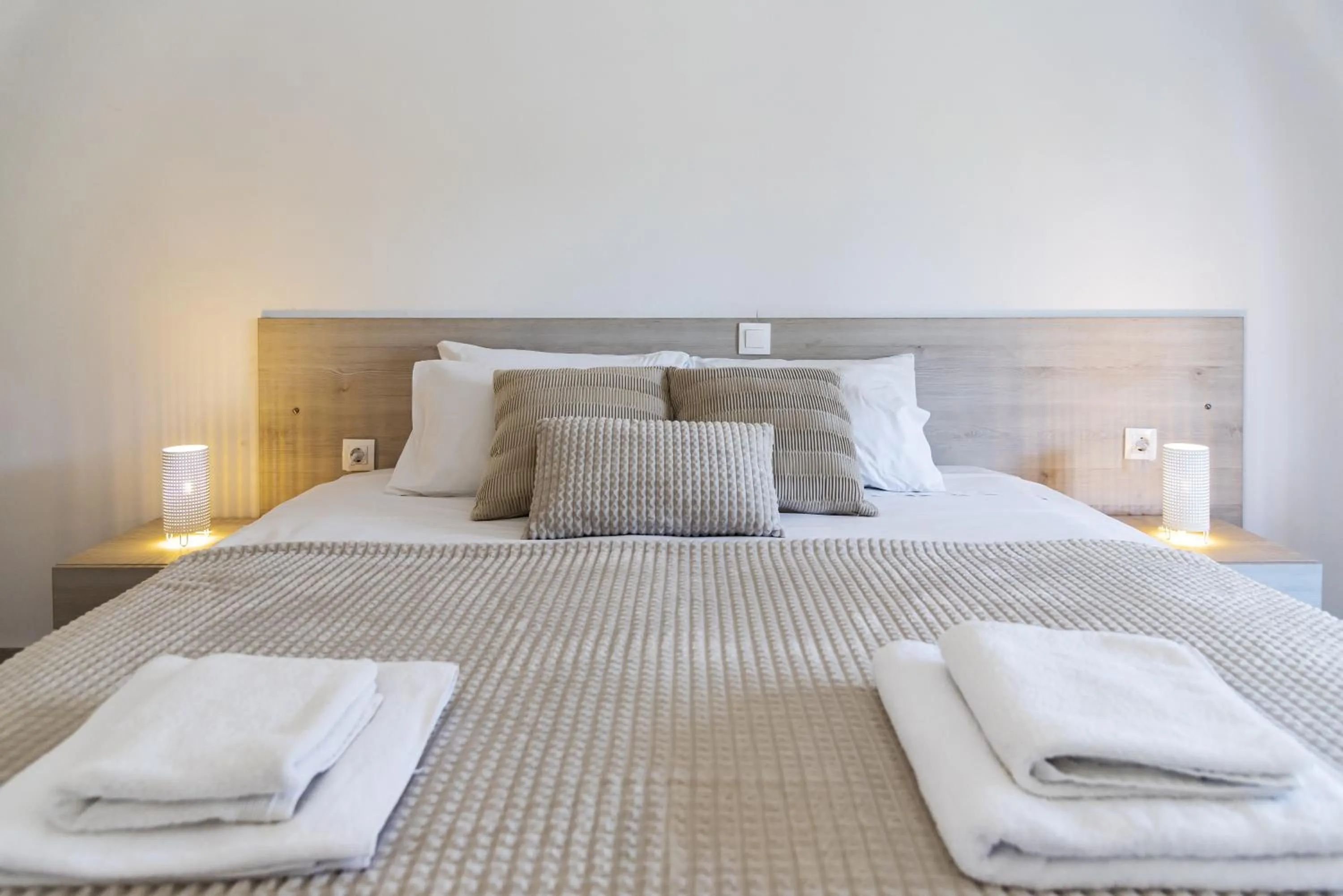 Bed in Ionian Blue Beach Hotel - Adults Friendly