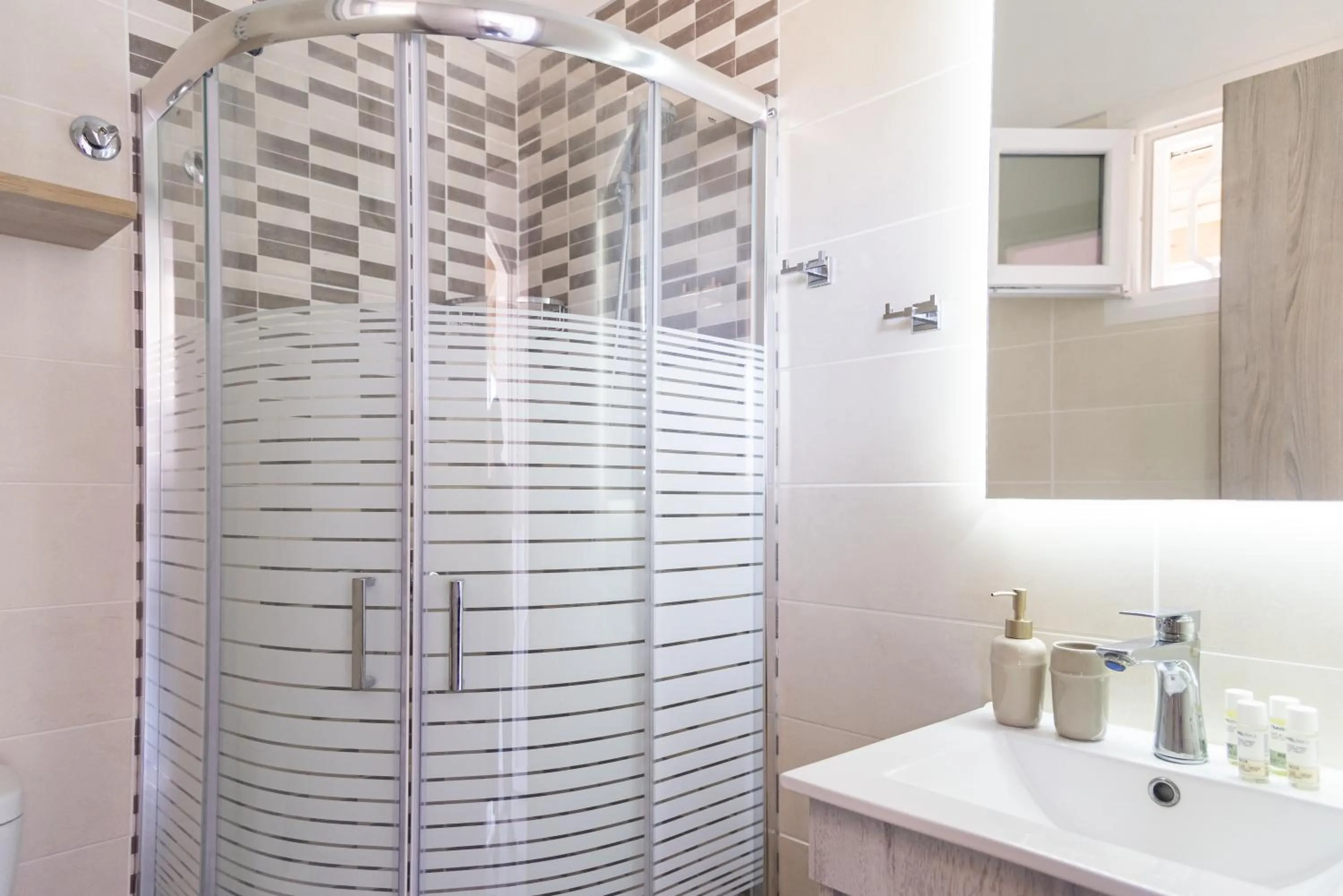 Shower in Ionian Blue Beach Hotel - Adults Friendly