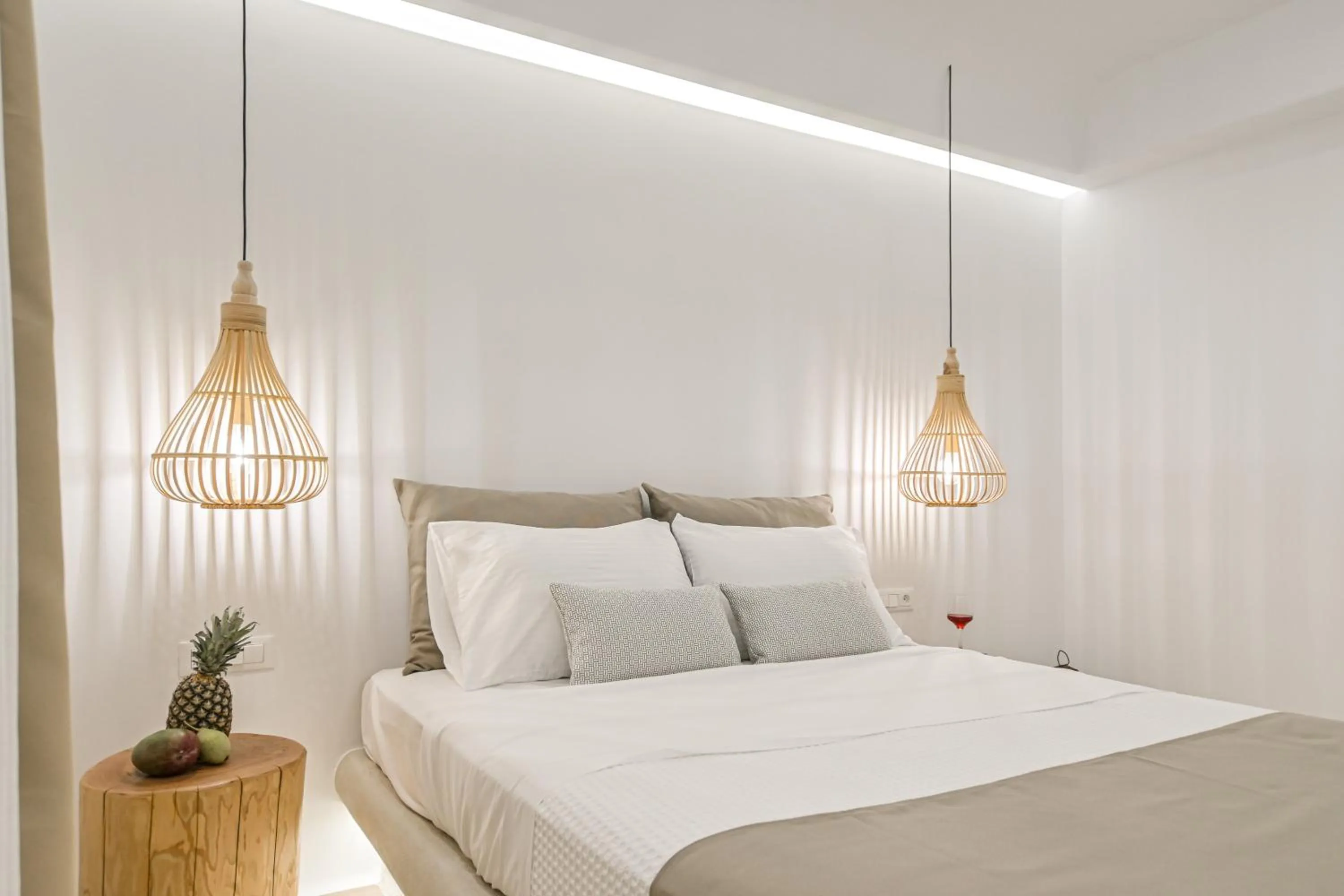 Bedroom, Bed in Villa Adriana Hotel