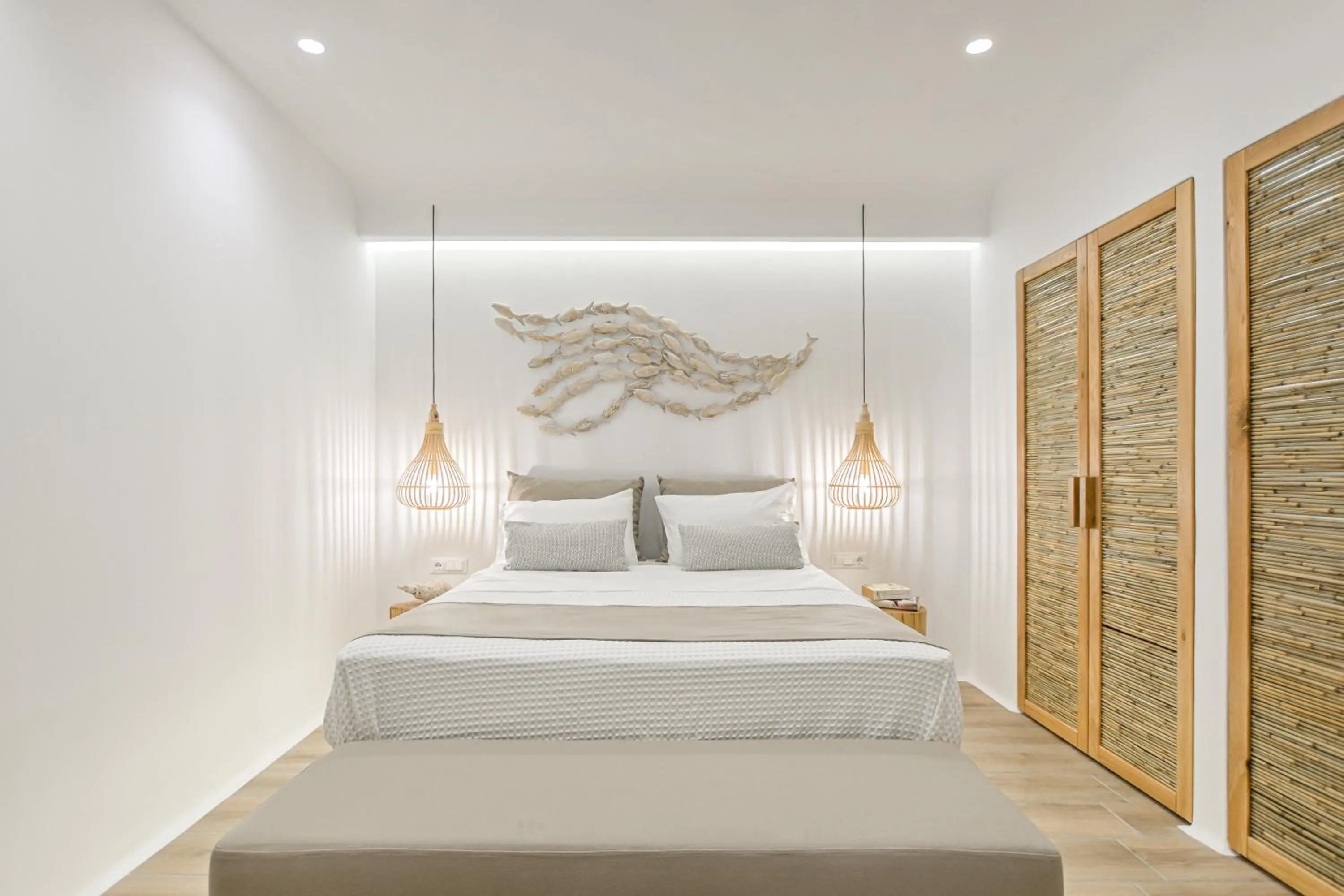 Bedroom, Bed in Villa Adriana Hotel