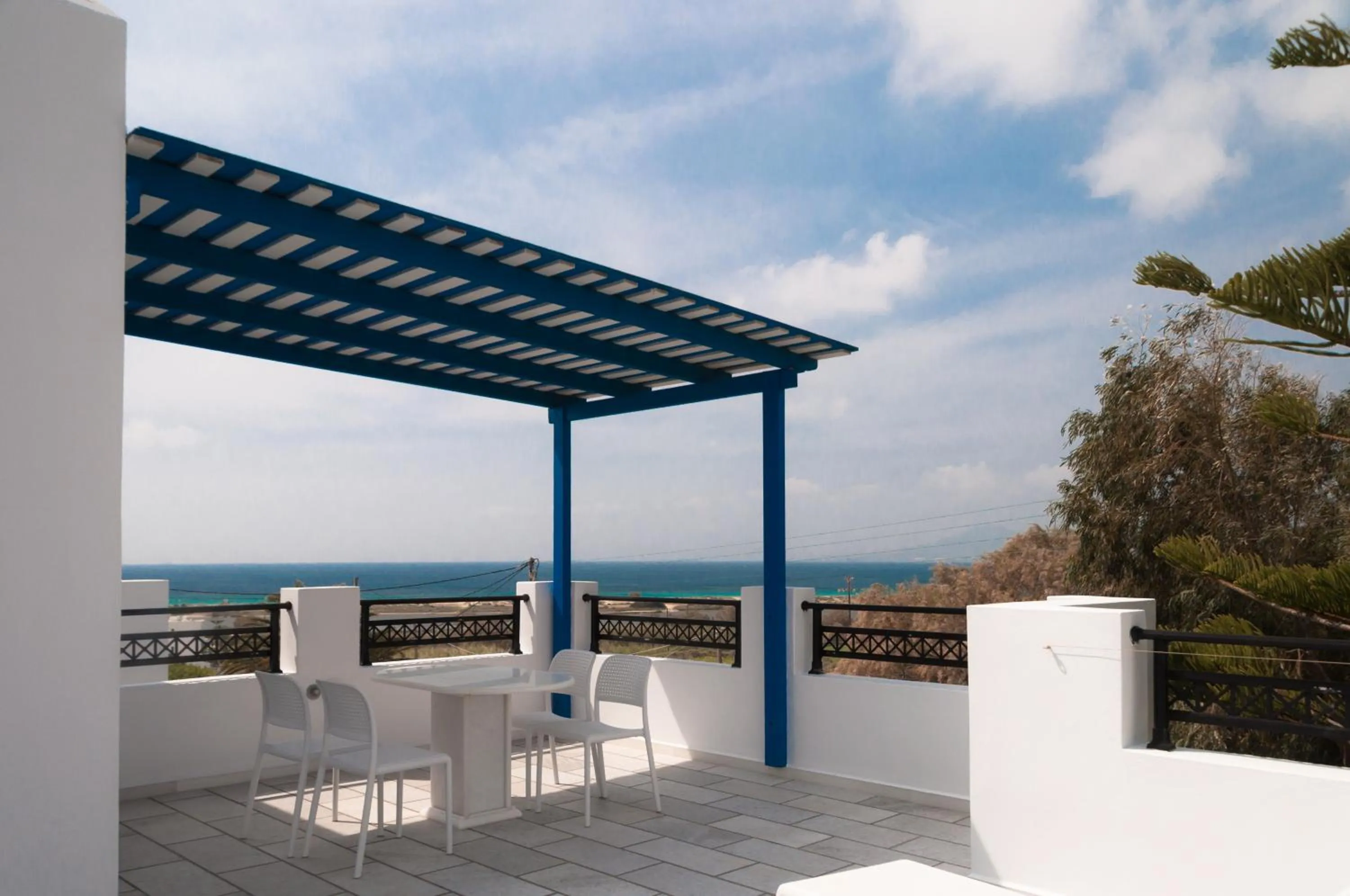 Balcony/Terrace in Villa Adriana Hotel